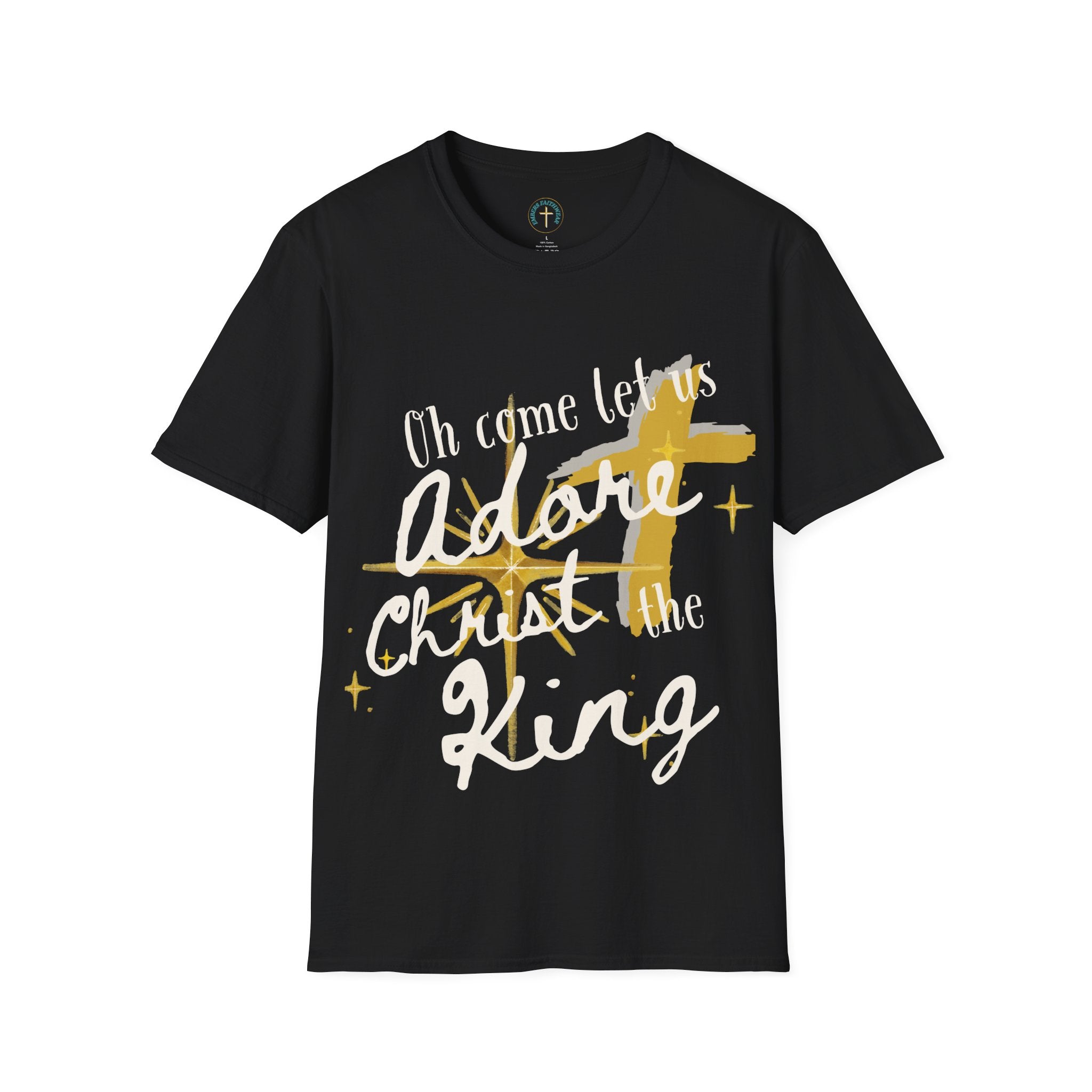 Adore christ the king v2. T-Shirt