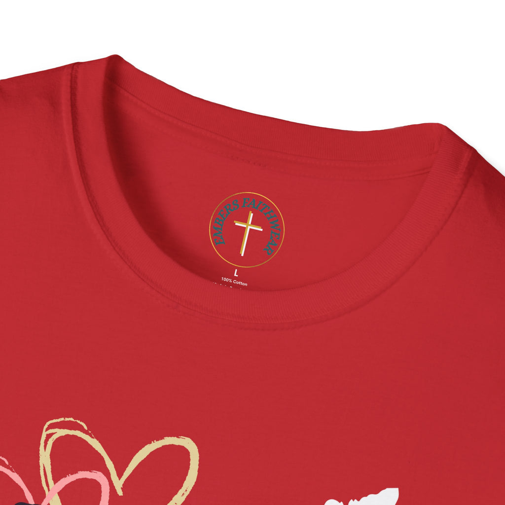 Equally yoked, Christ centered. T-Shirt