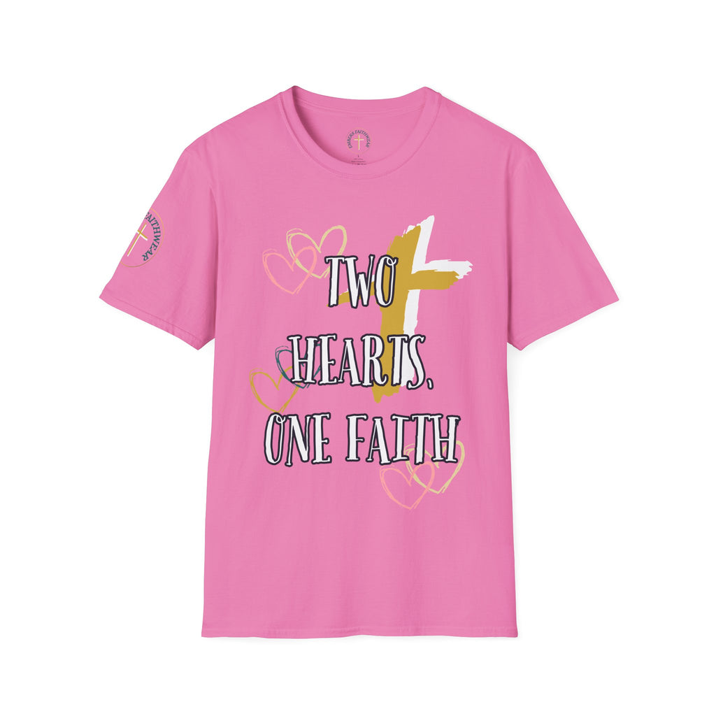 Two hearts one faith. T-Shirt