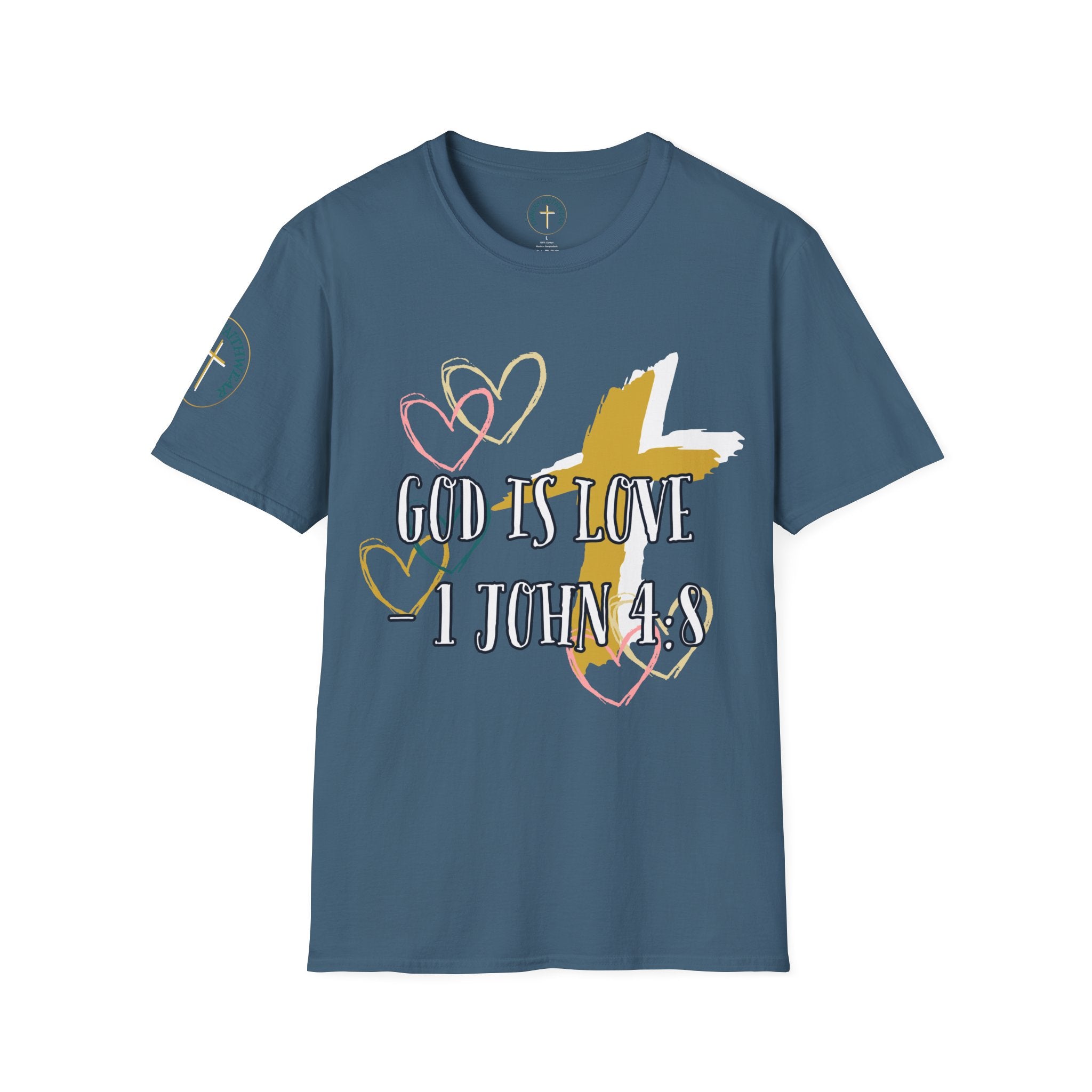 God is Love - 1 john 4:8 . T-Shirt