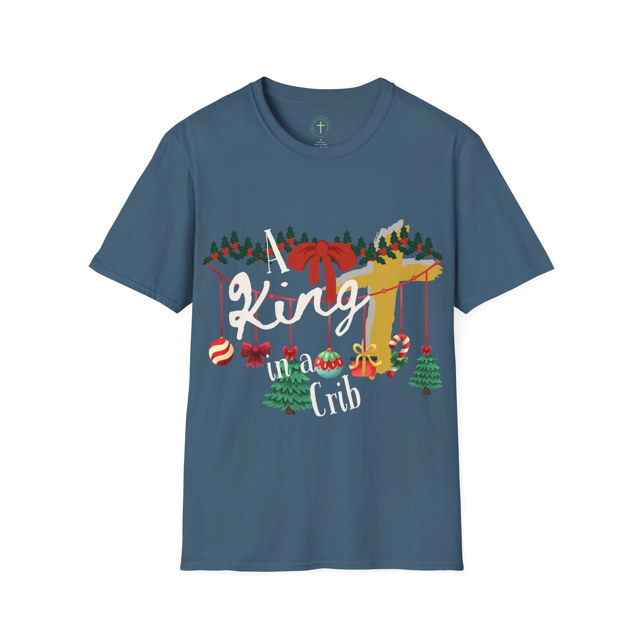 A King in a crib v6. T-Shirt