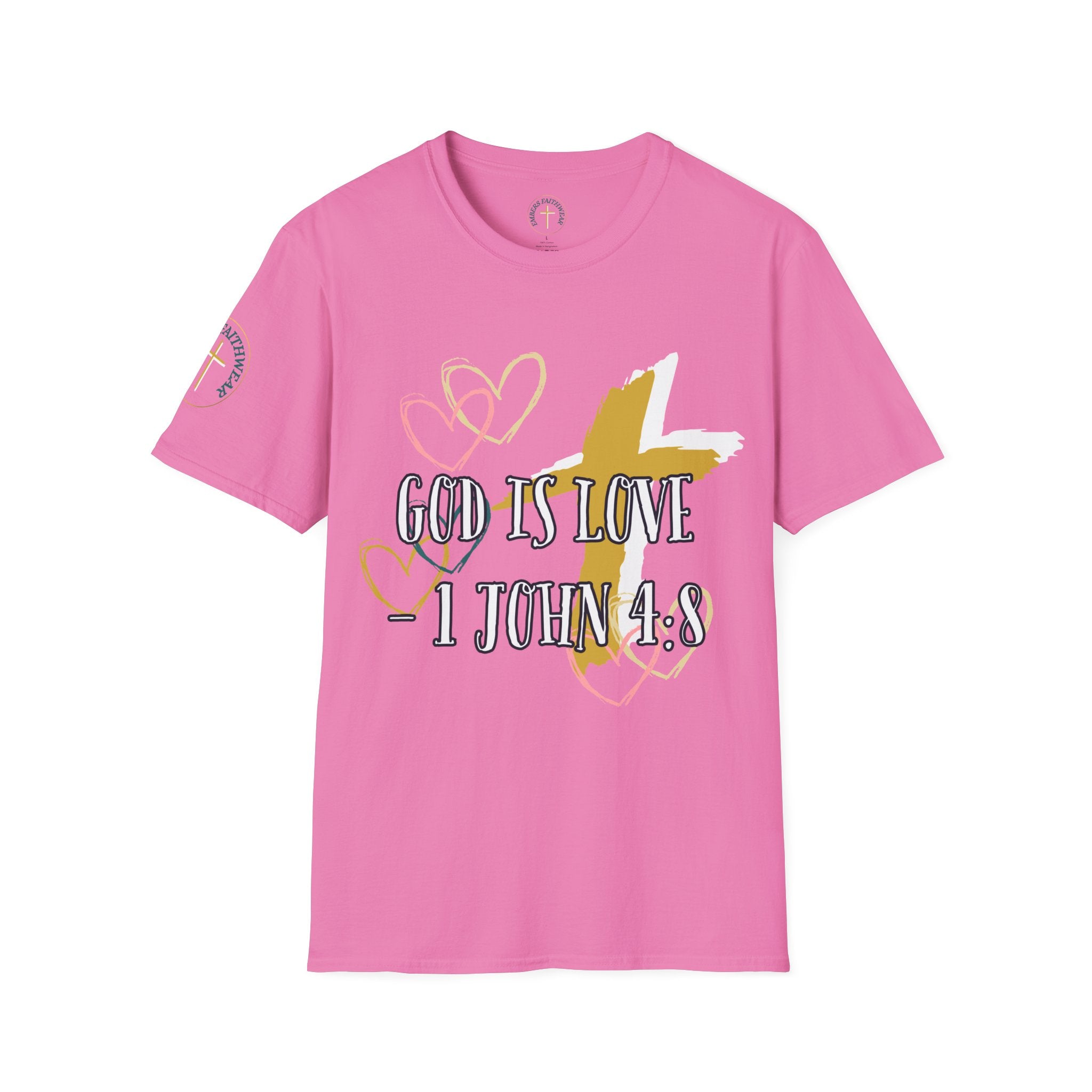 God is Love - 1 john 4:8 . T-Shirt