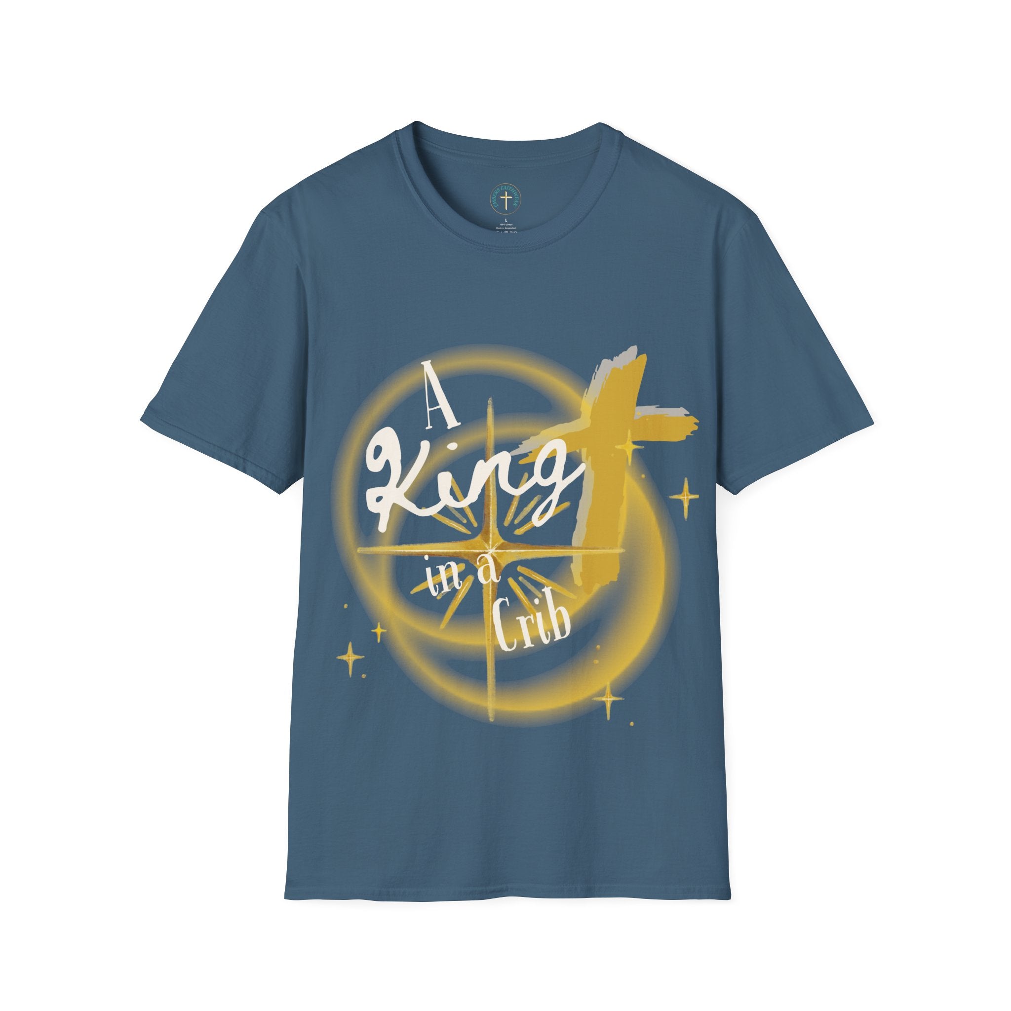 A king in a crib. T-shirt