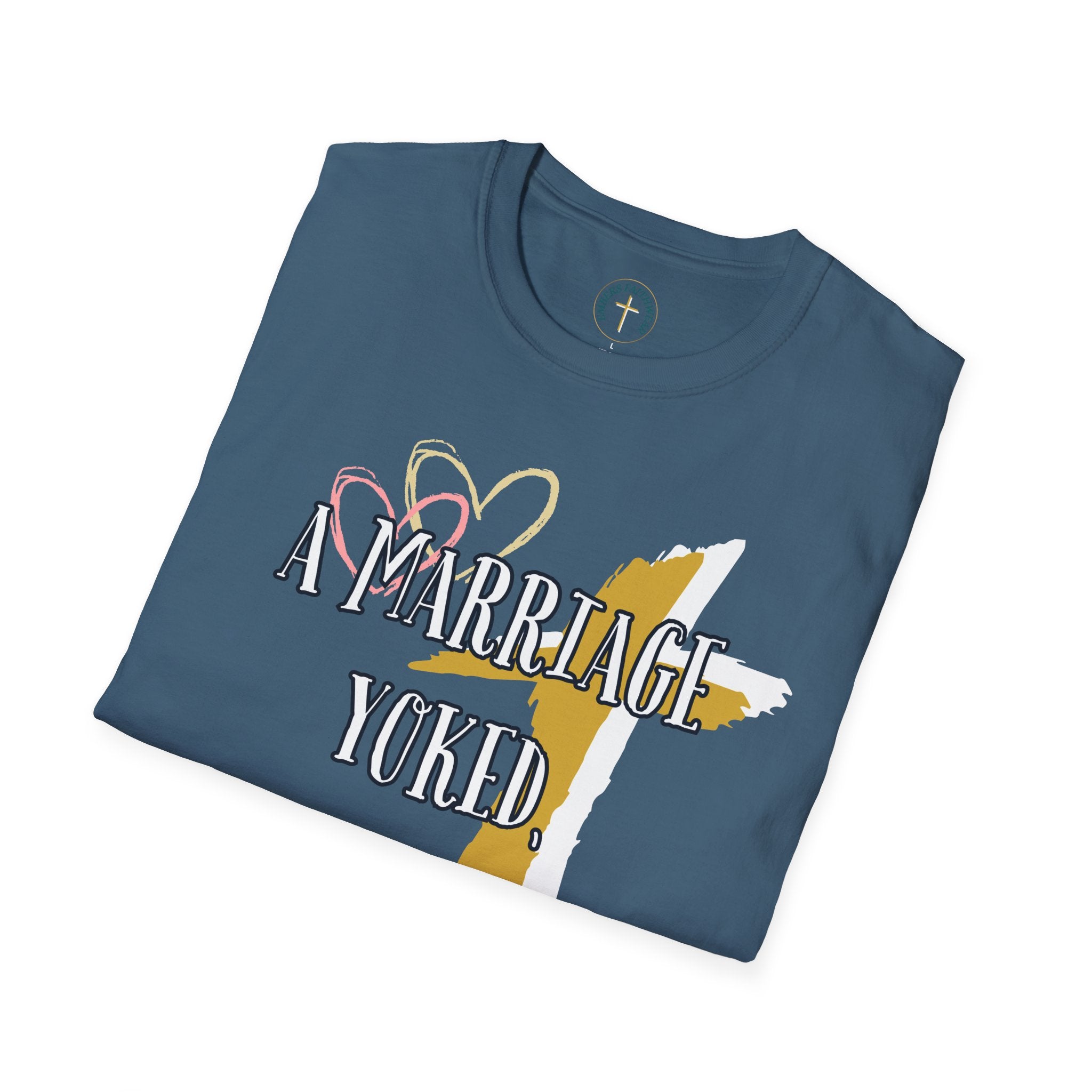 A marriage yoked, Christ centered. T-Shirt