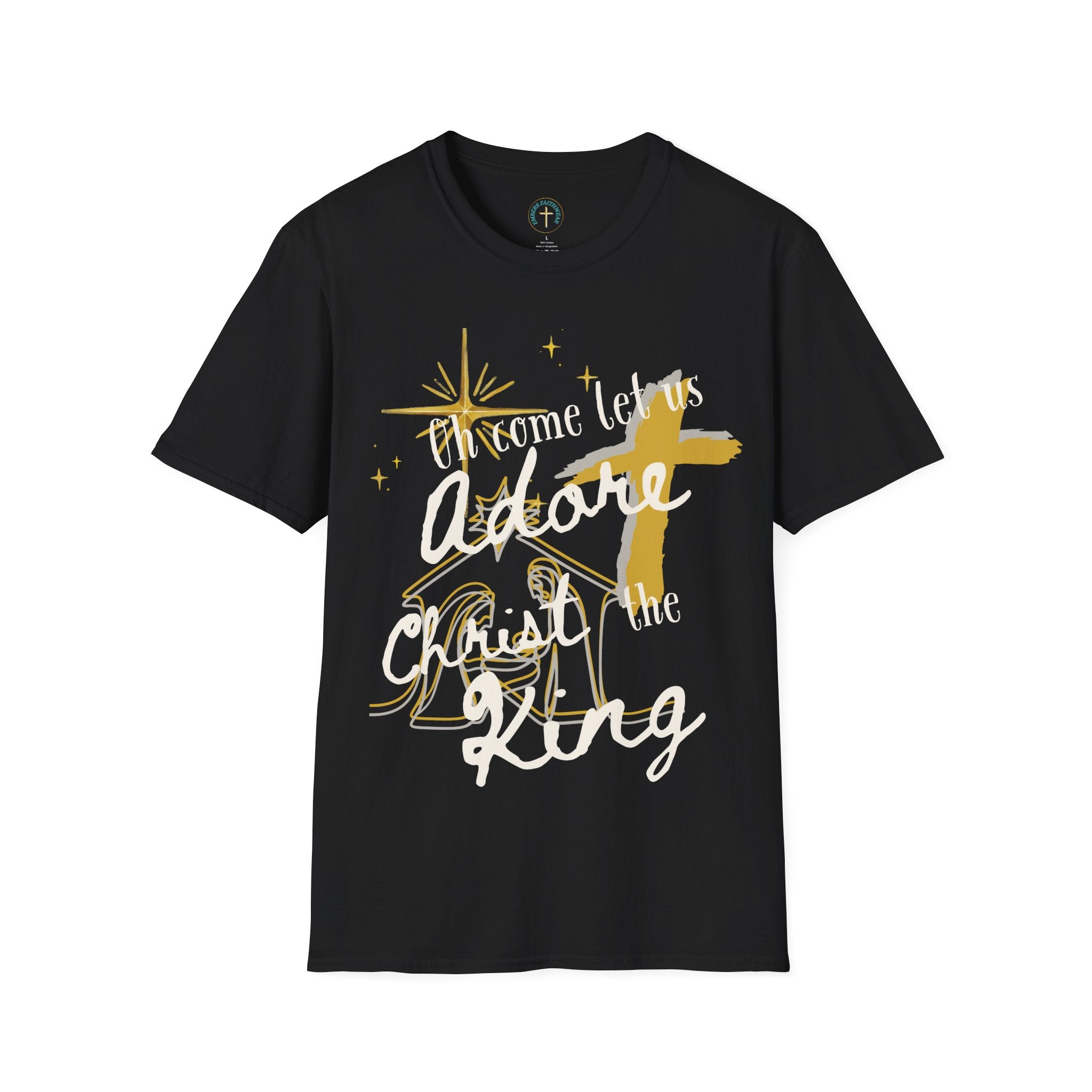 Adore Christ the king v4. T-Shirt