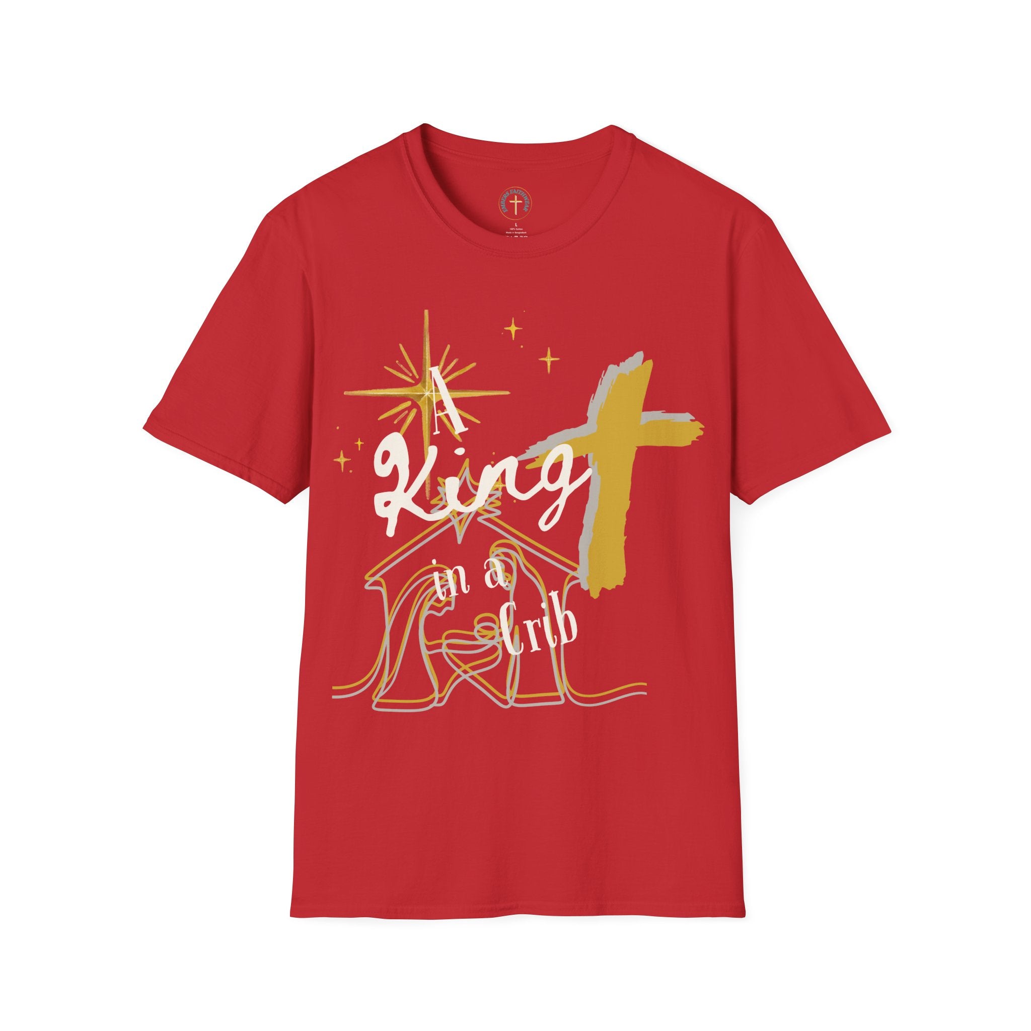 A King in a crib v4. T-Shirt