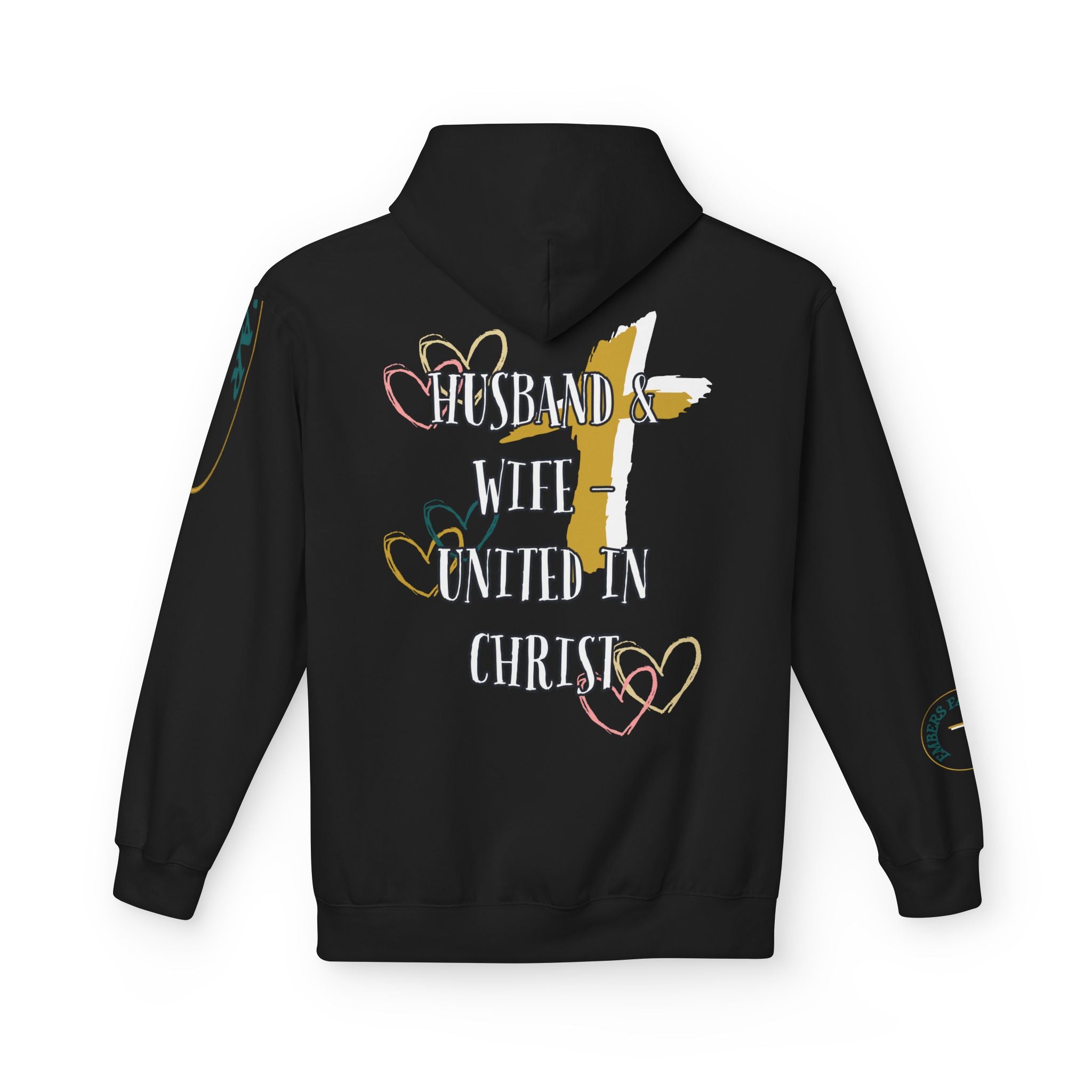 Husband & Wife - United in Christ. - Hoodie