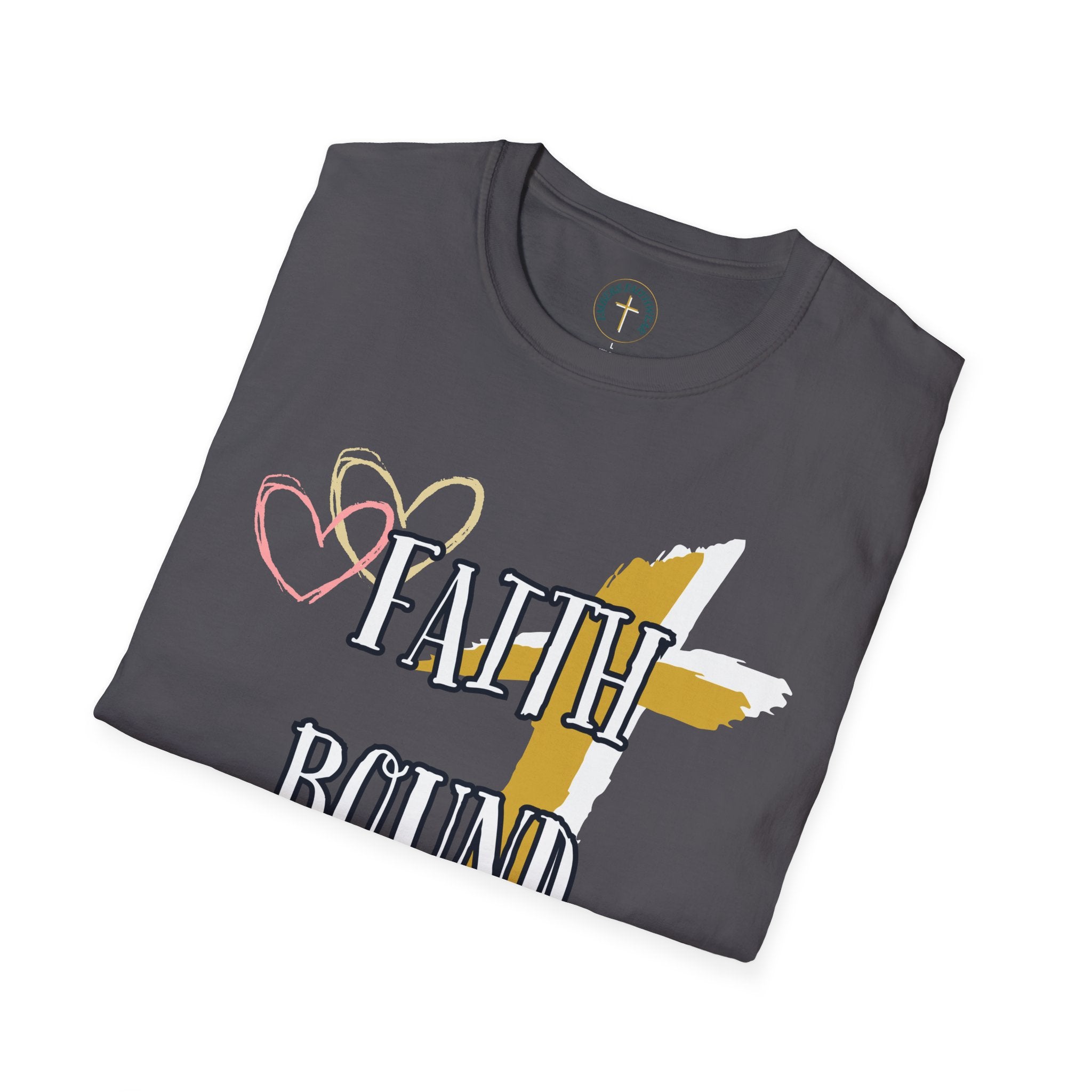 Faith bound, Love led. T-Shirt