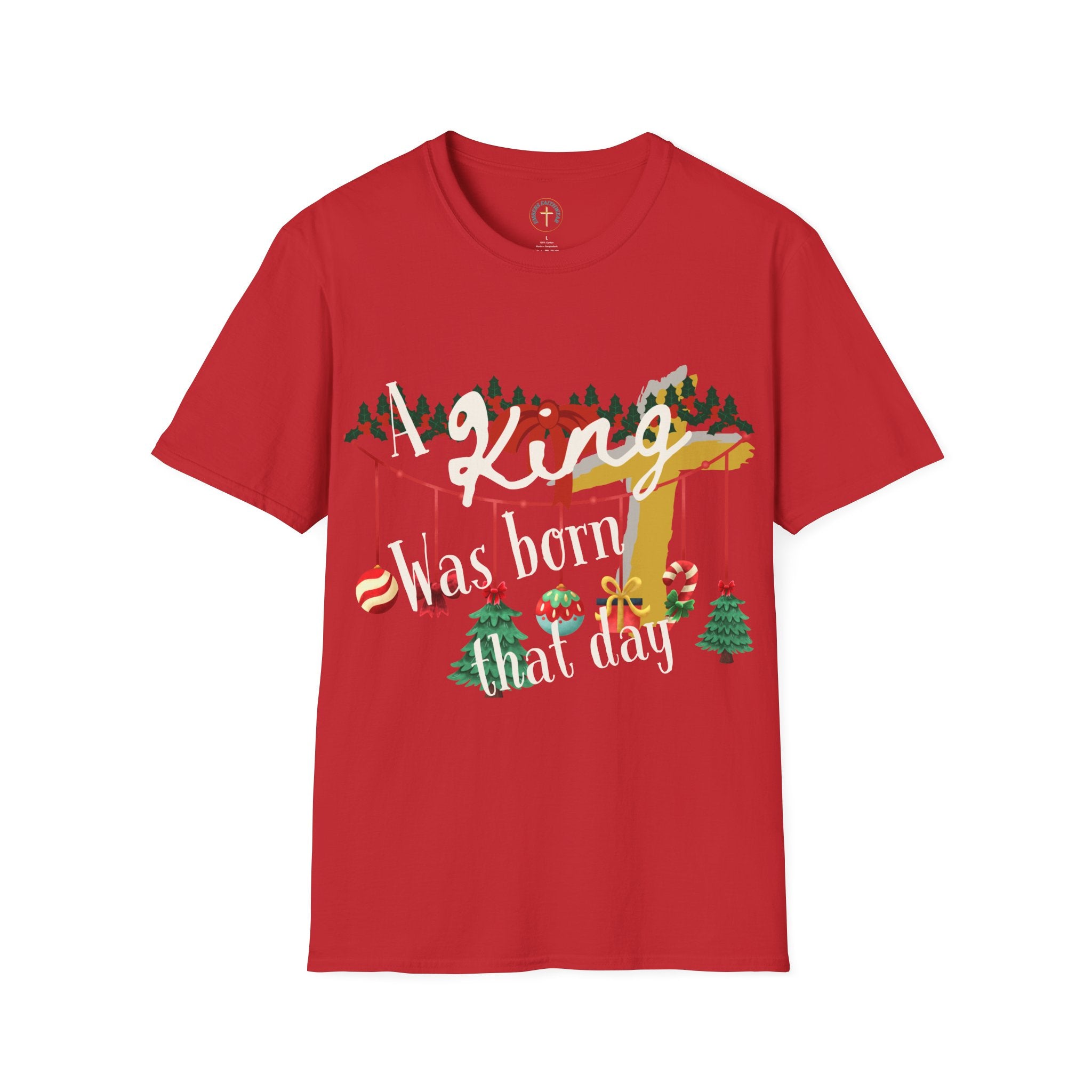A king born that day v6 T-shirt