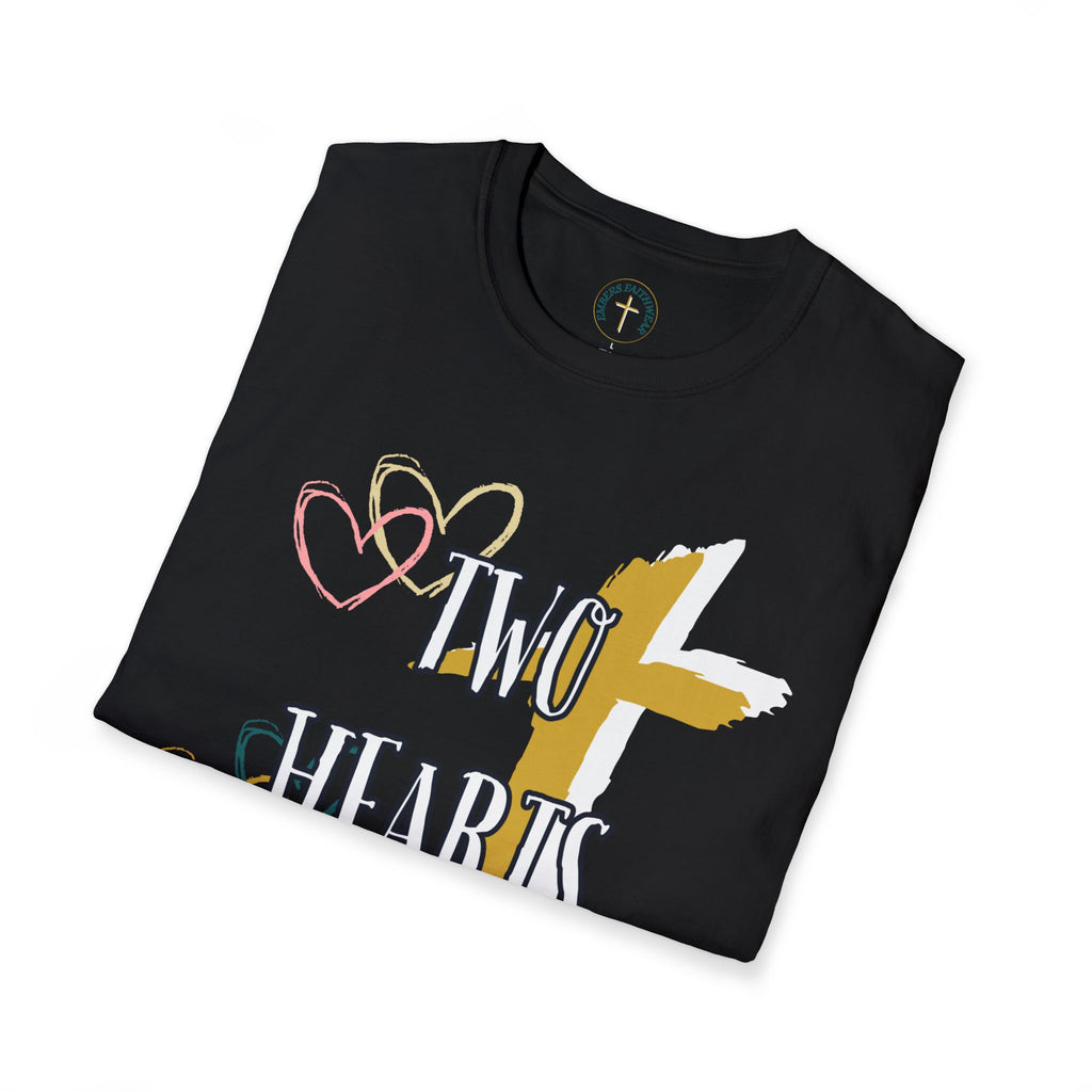 Two hearts one faith. T-Shirt