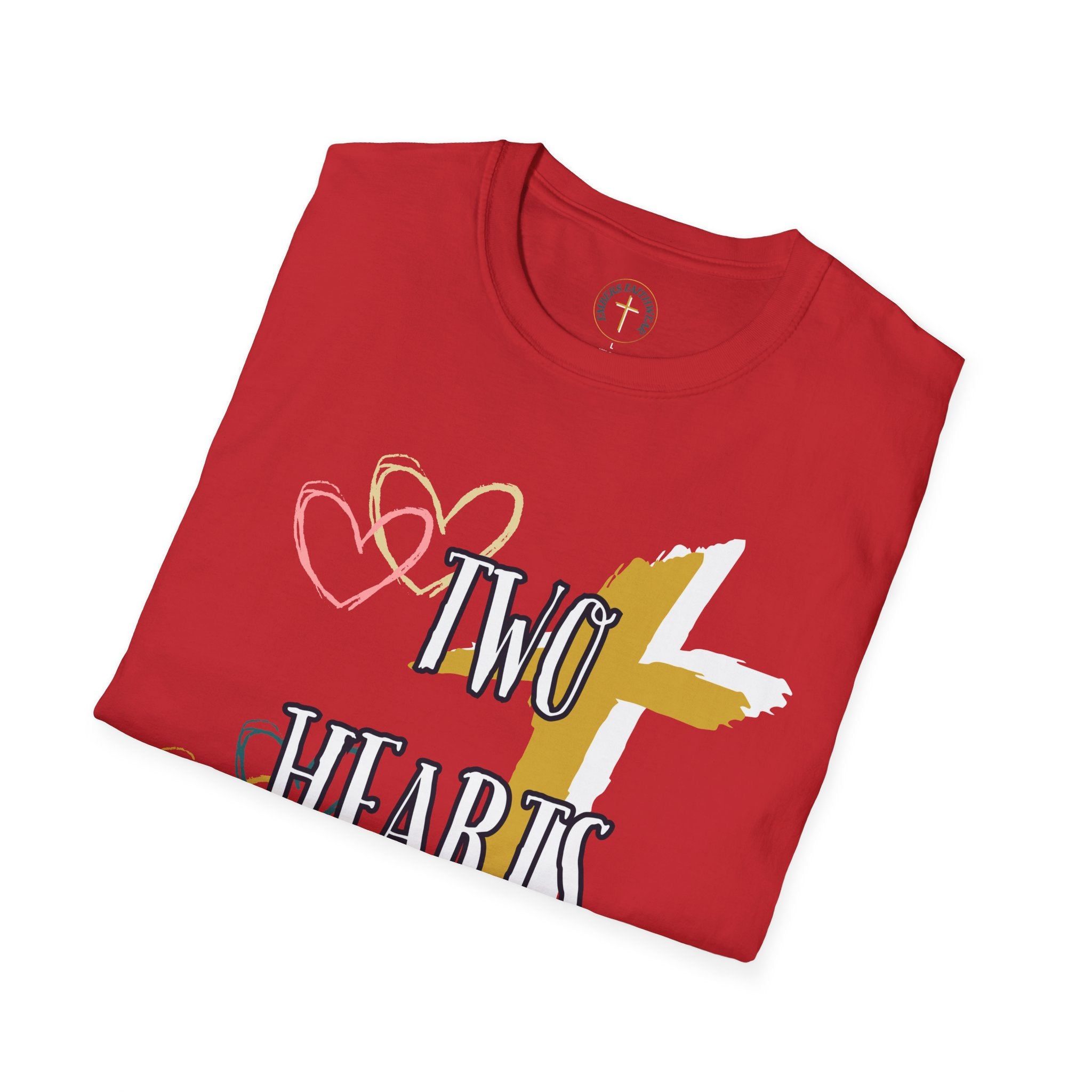 Two hearts one faith. T-Shirt