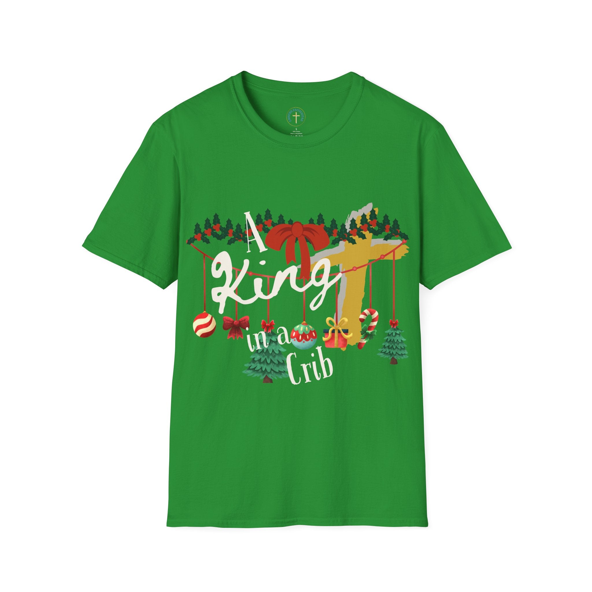 A King in a crib v6. T-Shirt