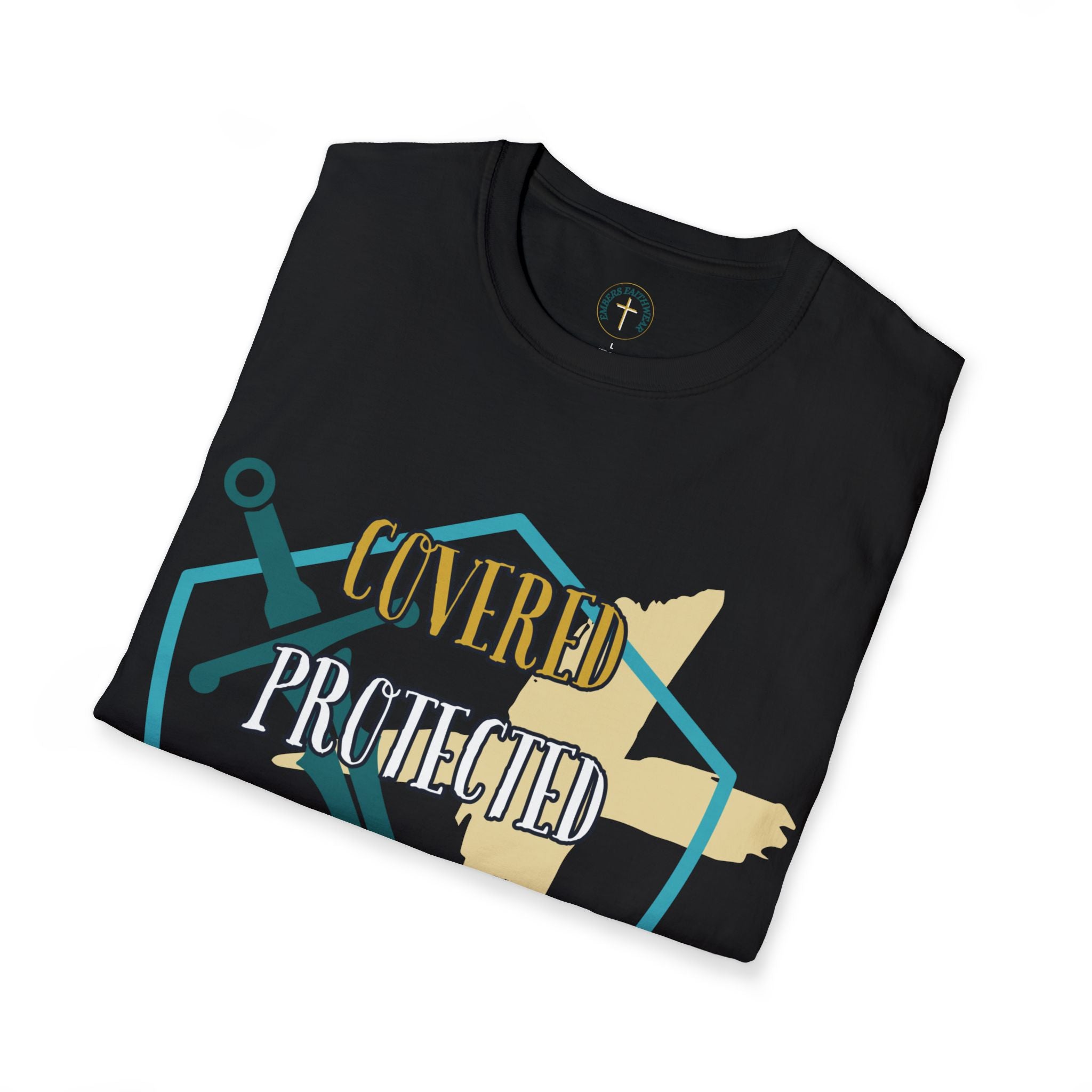 Covered Protected Equipped.  T-Shirt