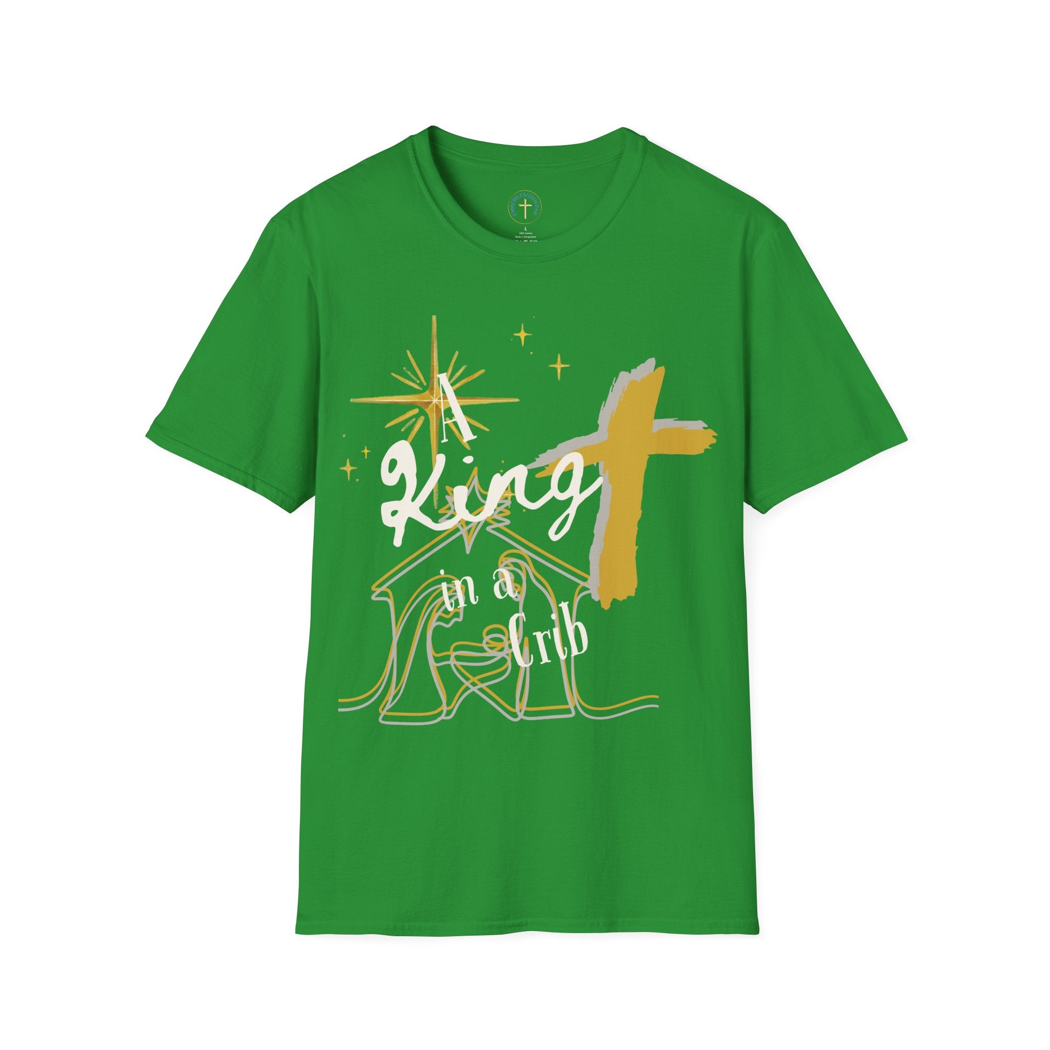 A King in a crib v4. T-Shirt