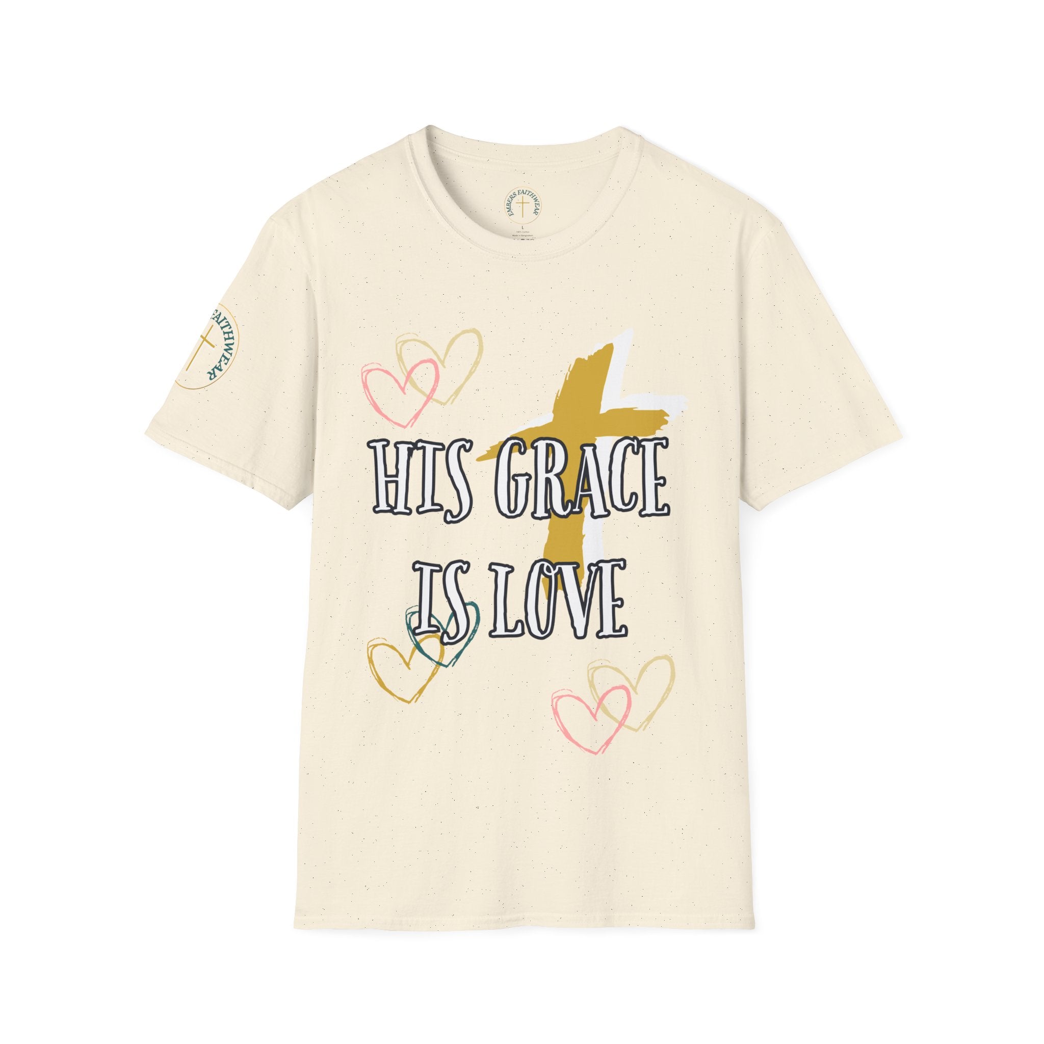 His grace is love. T-Shirt