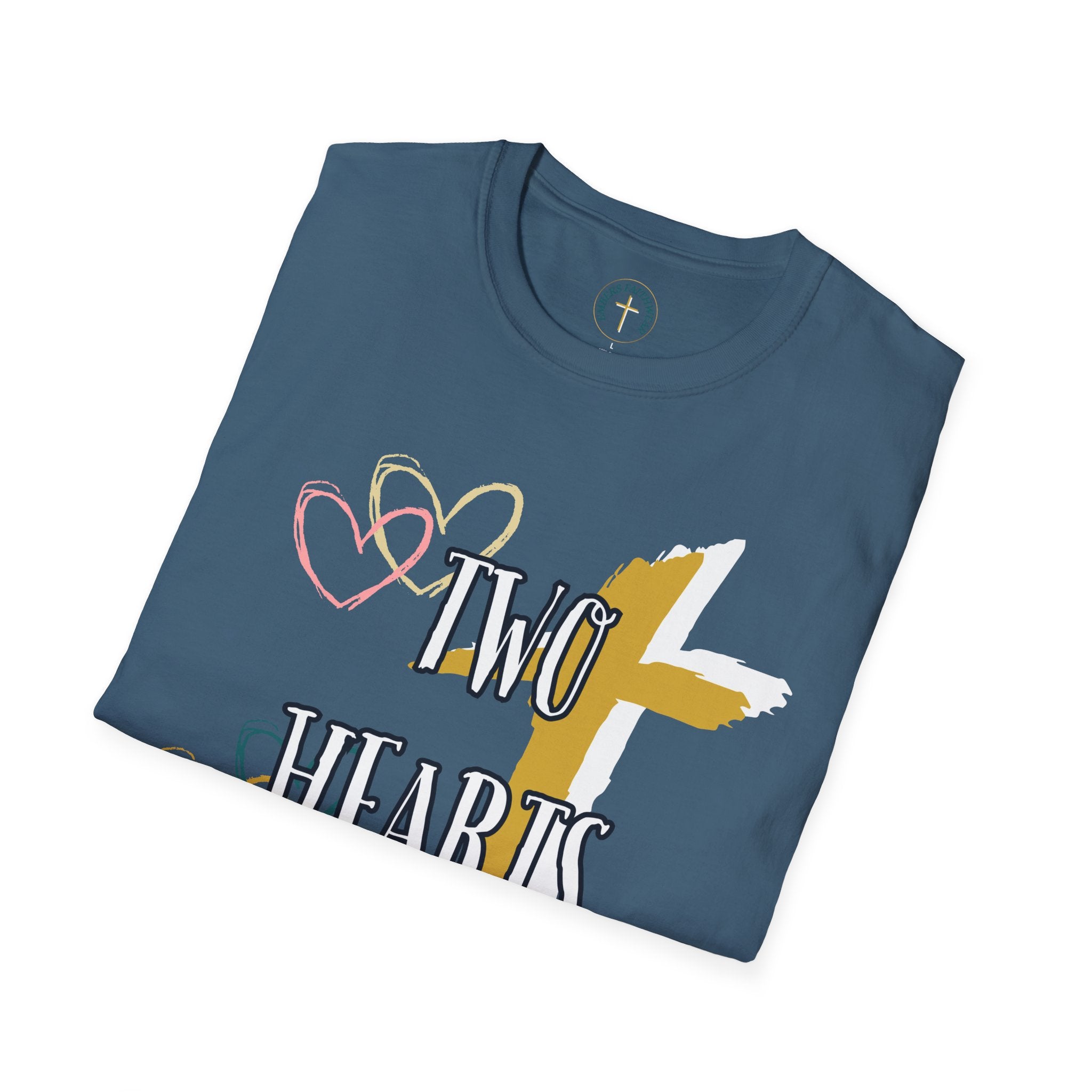 Two hearts one faith. T-Shirt