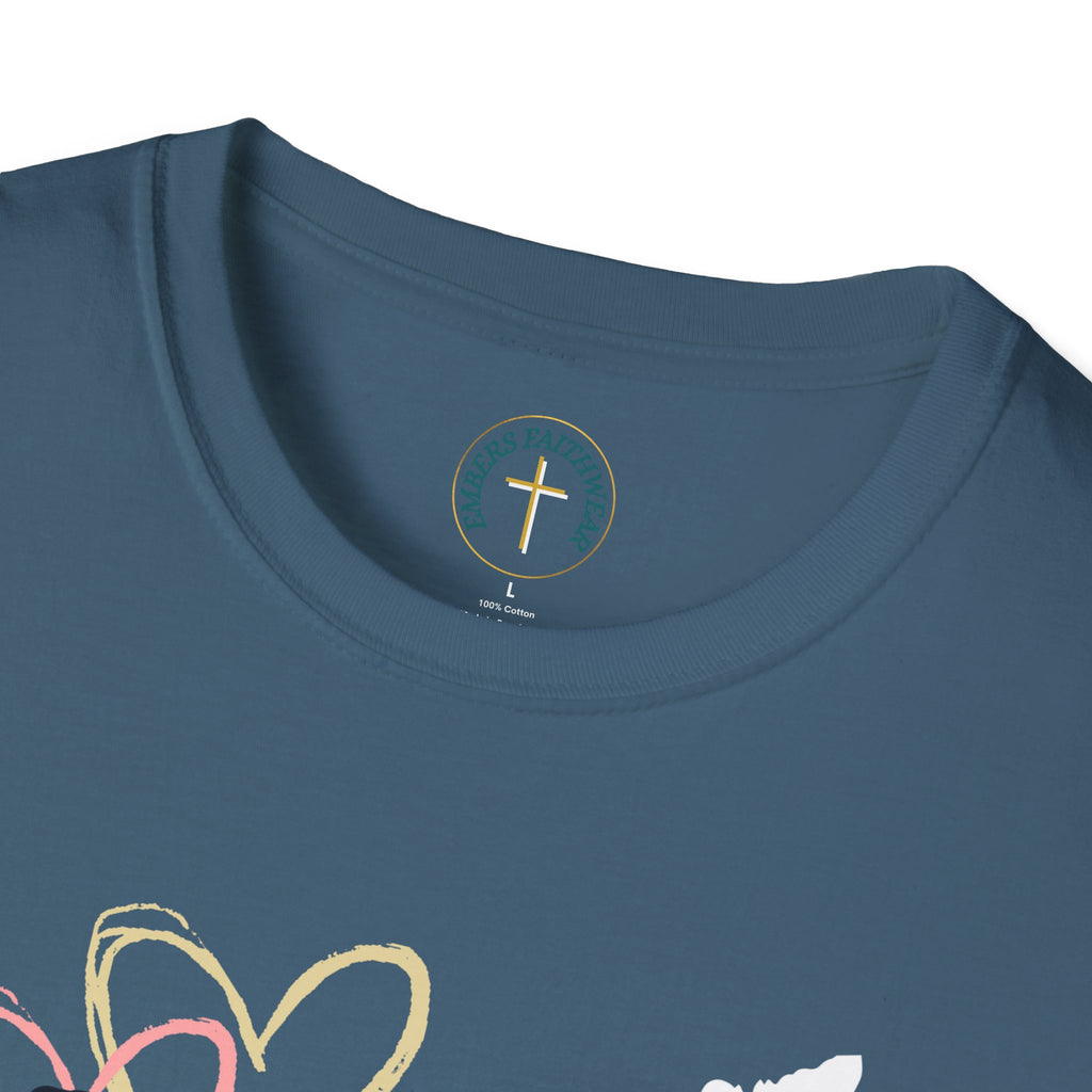 Equally yoked, Christ centered. T-Shirt