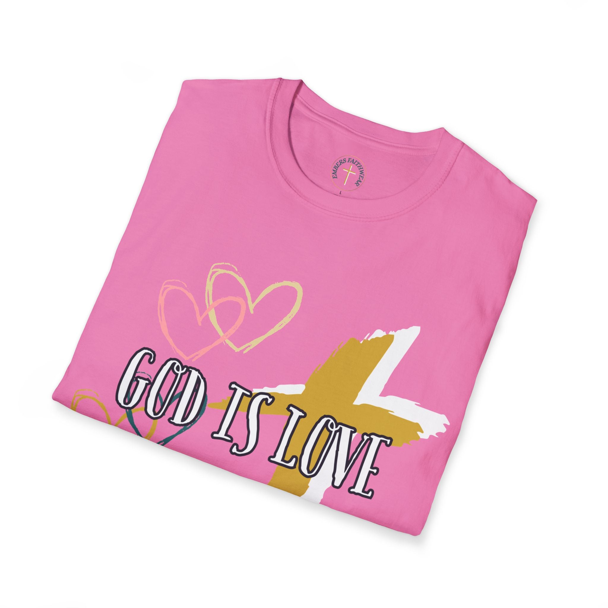 God is Love - 1 john 4:8 . T-Shirt