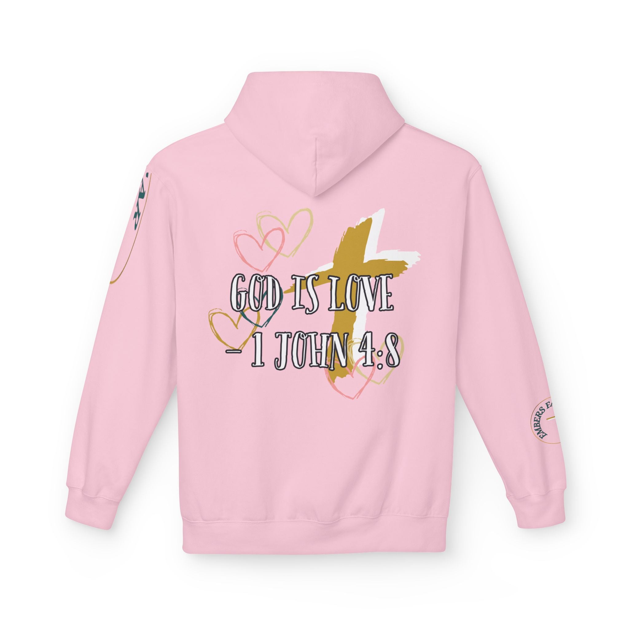 God is Love. 1 john 4.8 - Hoodie