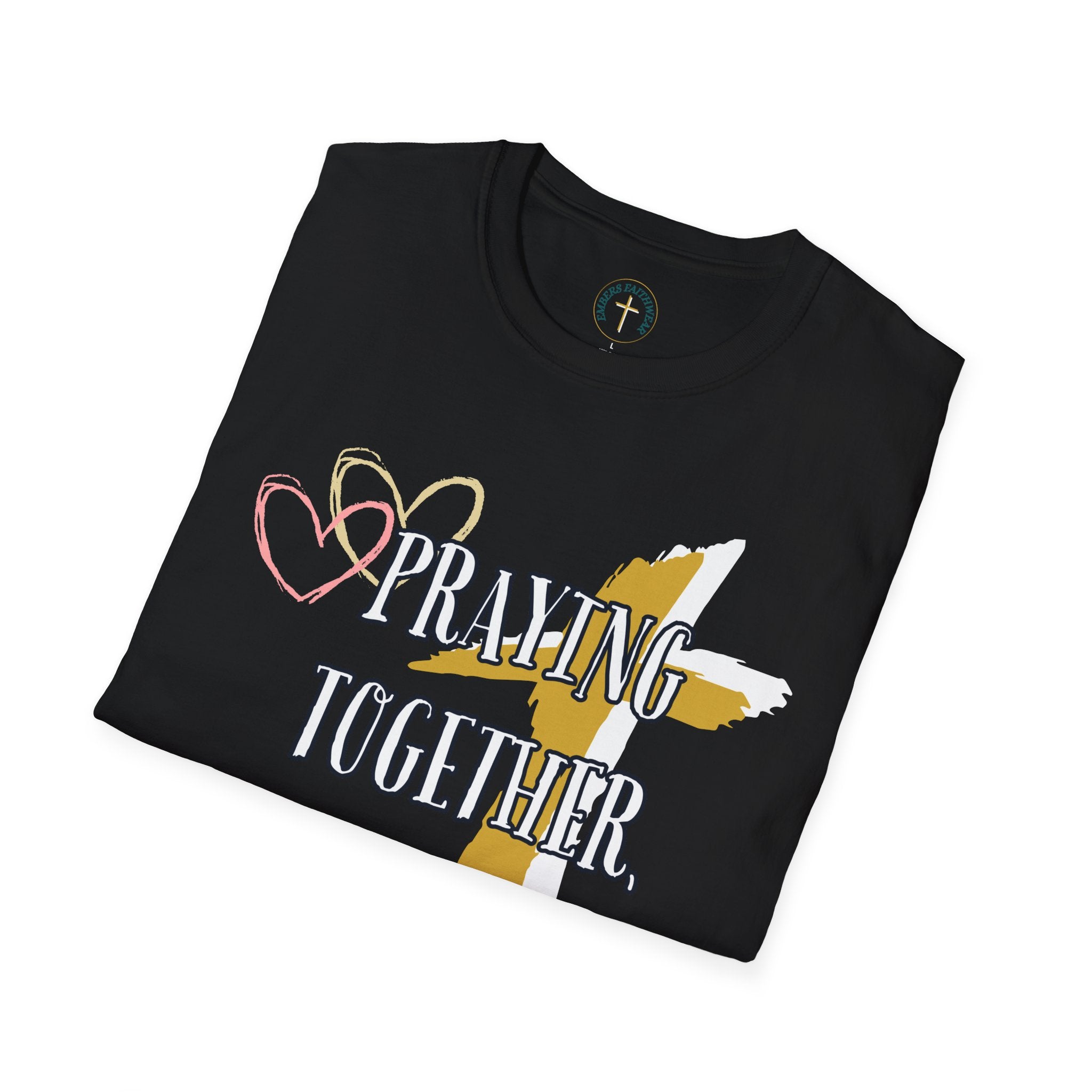 Praying together, Growing together. T-Shirt