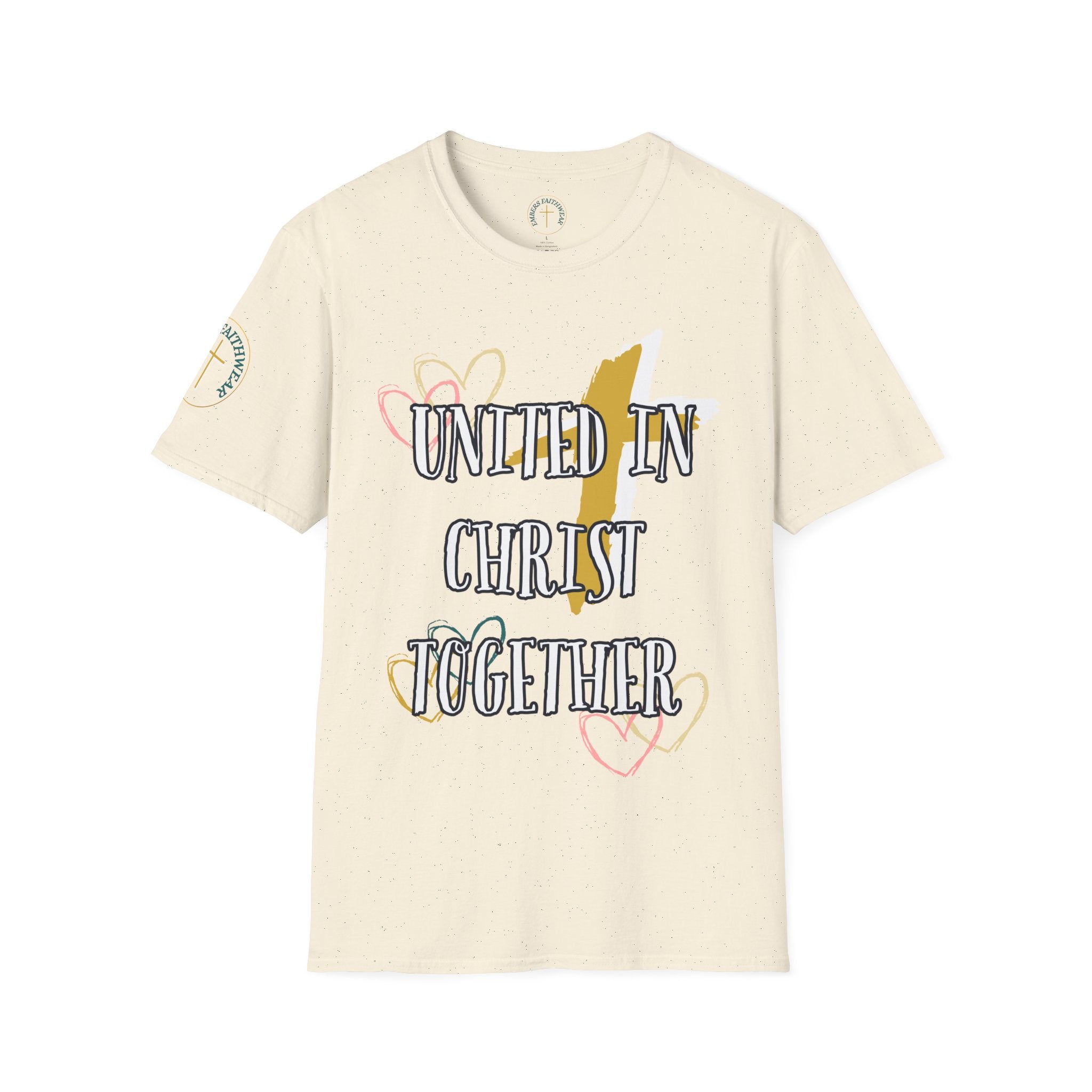 United in Christ together. T-Shirt