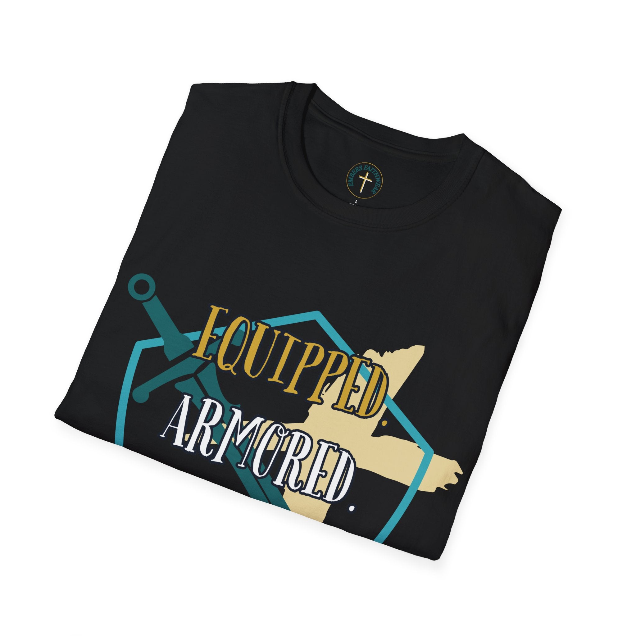 Equipped for Gods army. T-Shirt