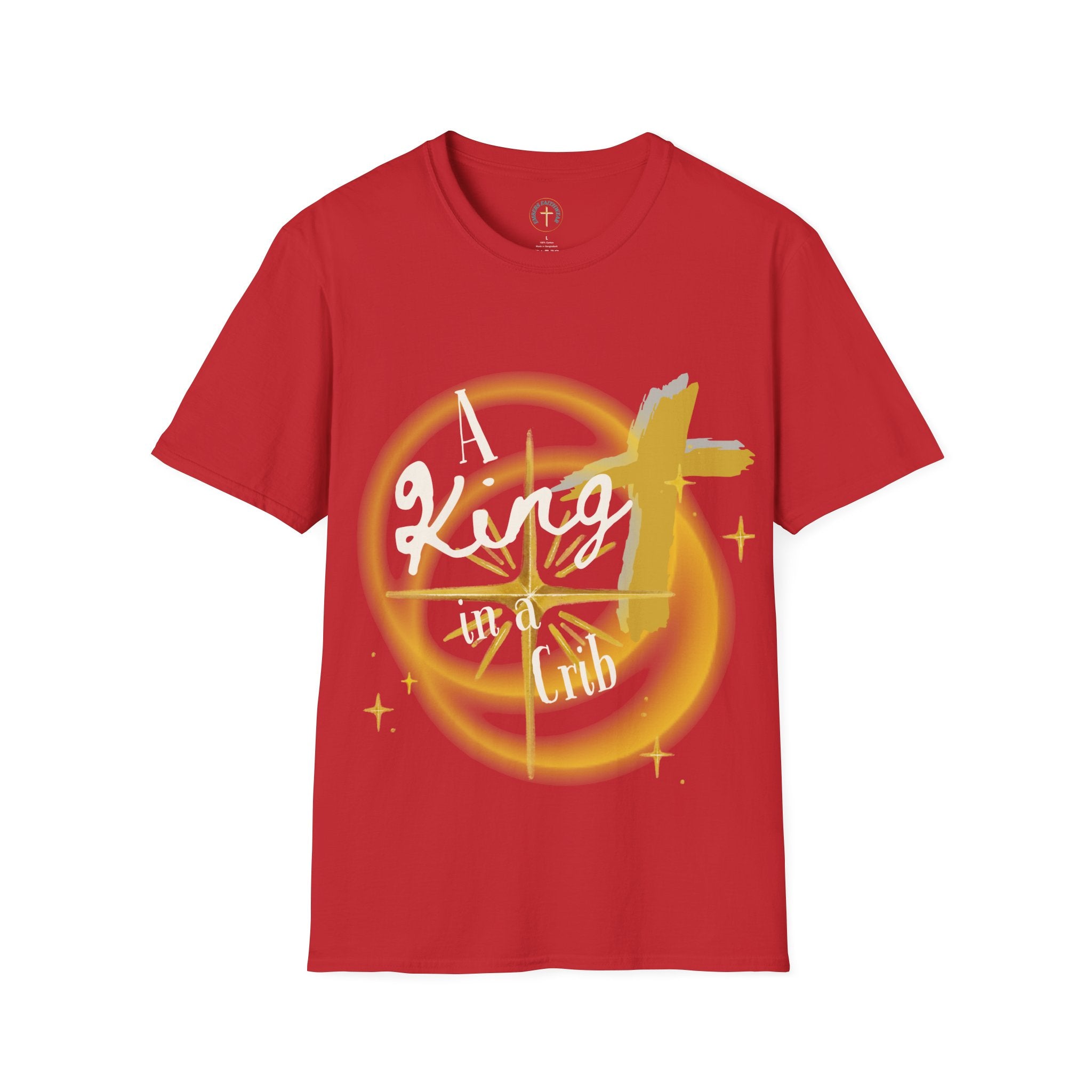 A king in a crib. T-shirt