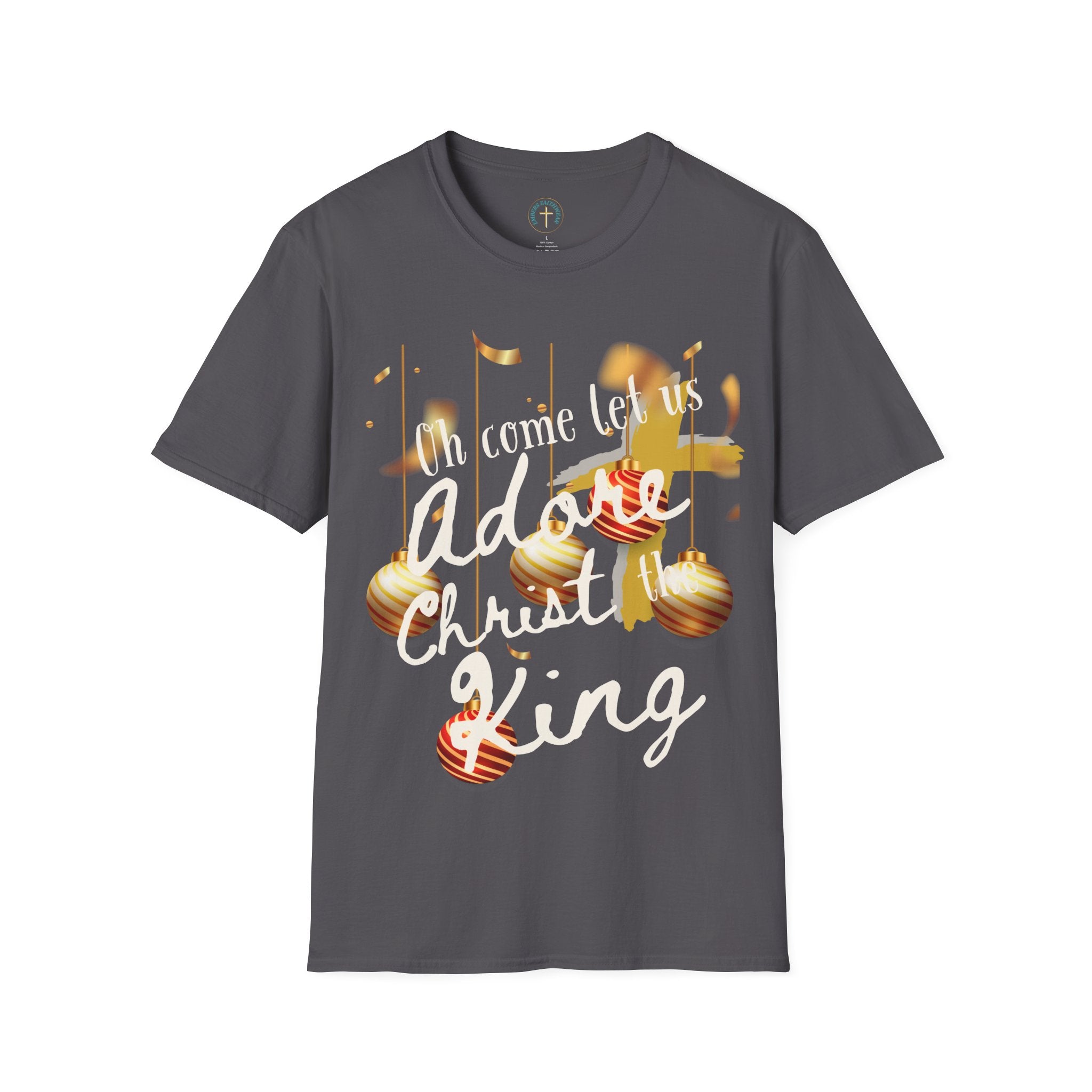 Adore Christ the king v5. T-Shirt