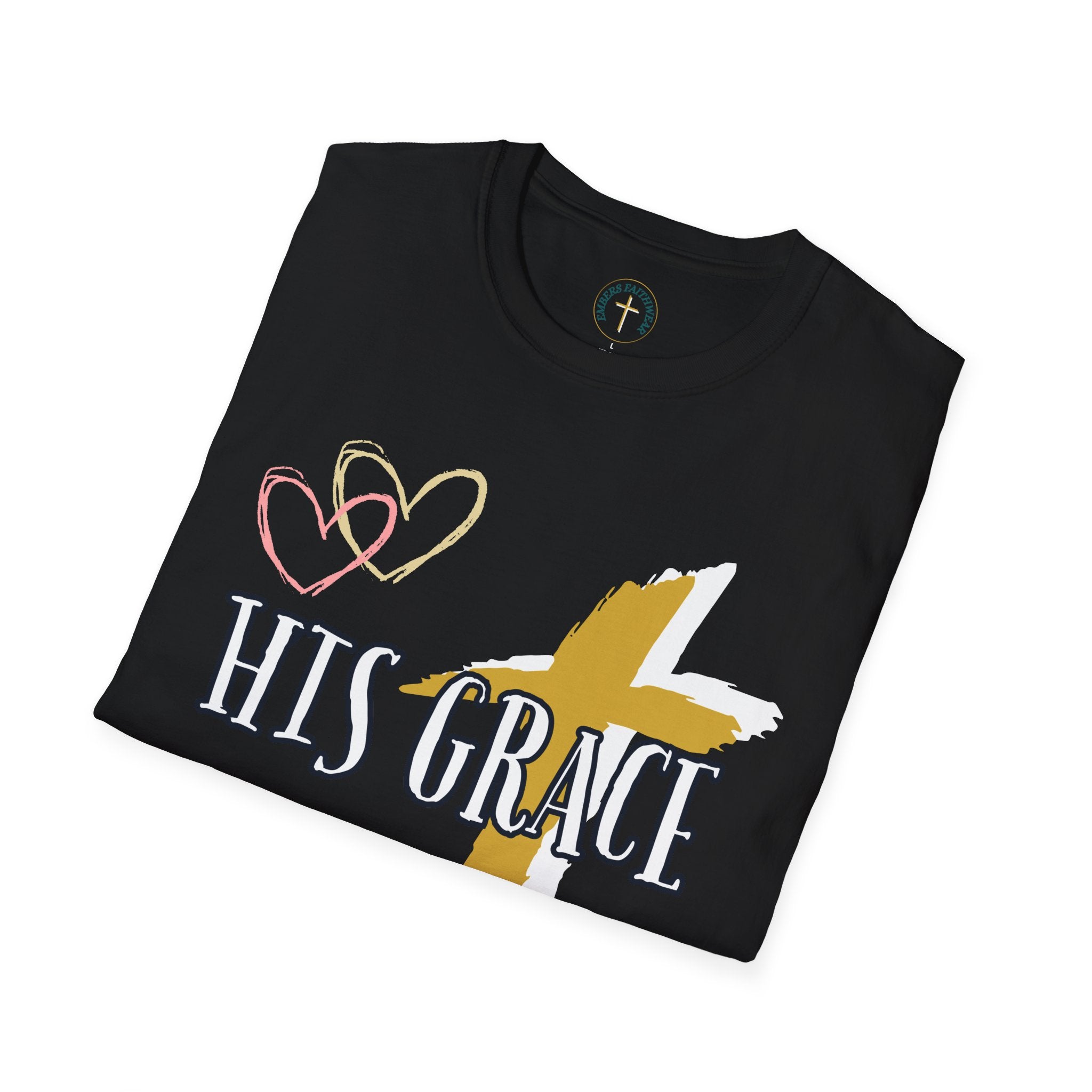 His grace is love. T-Shirt