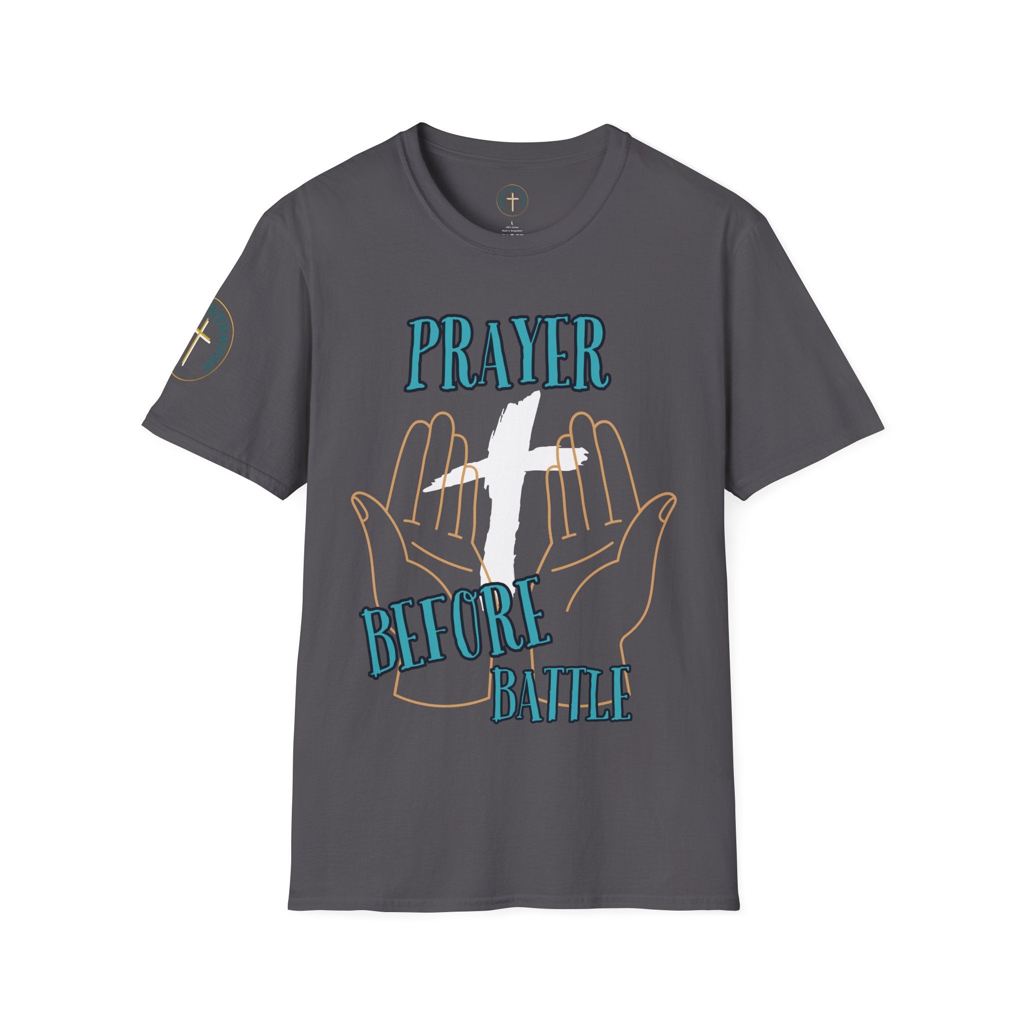 Prayer before battle. T-Shirt