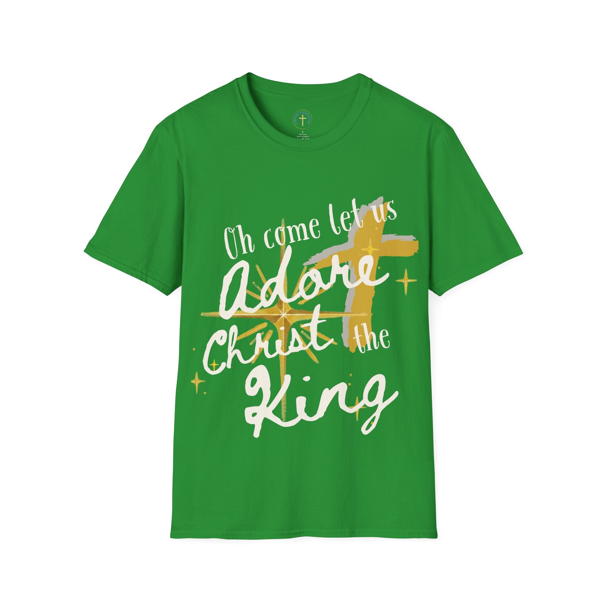 Adore christ the king v2. T-Shirt