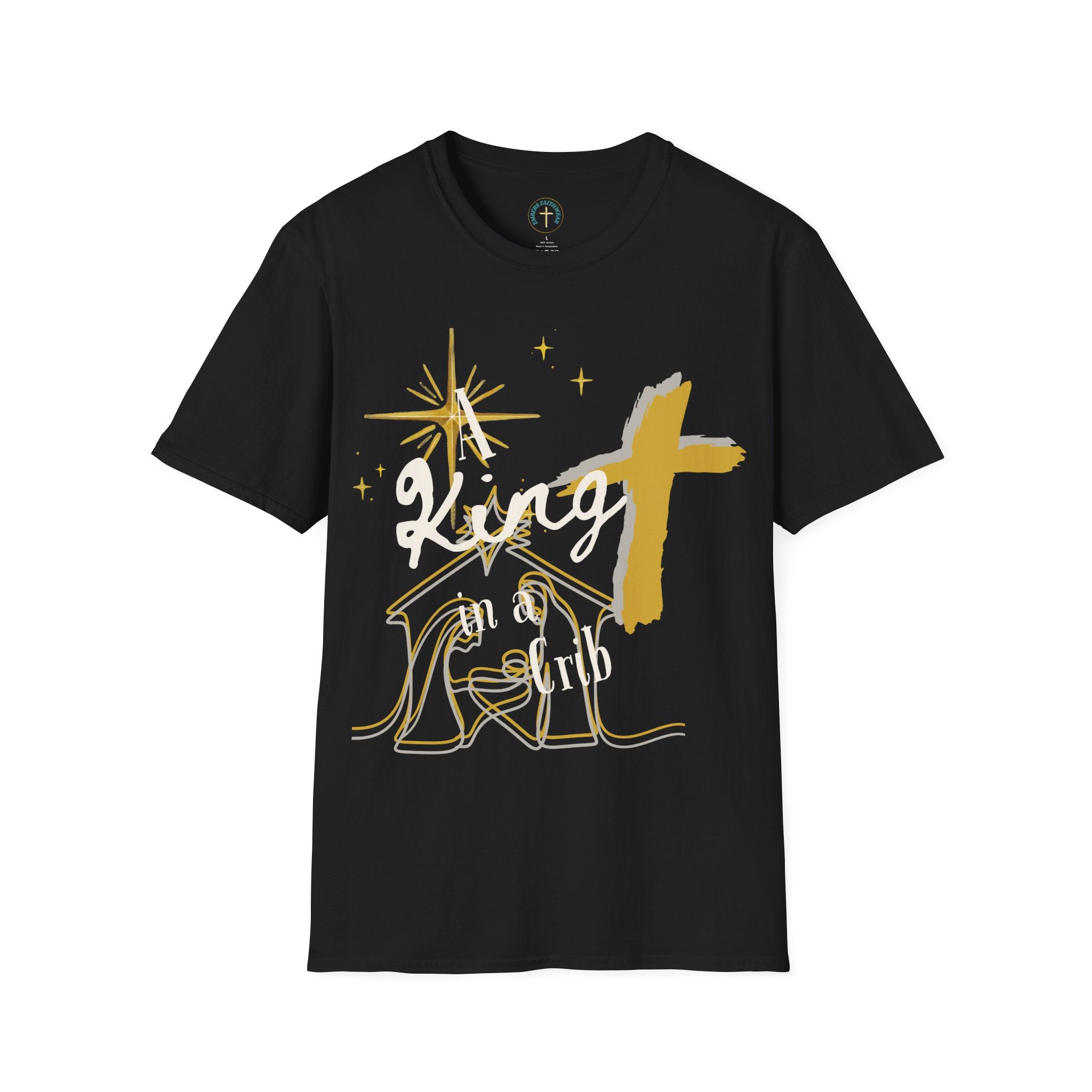 A King in a crib v4. T-Shirt
