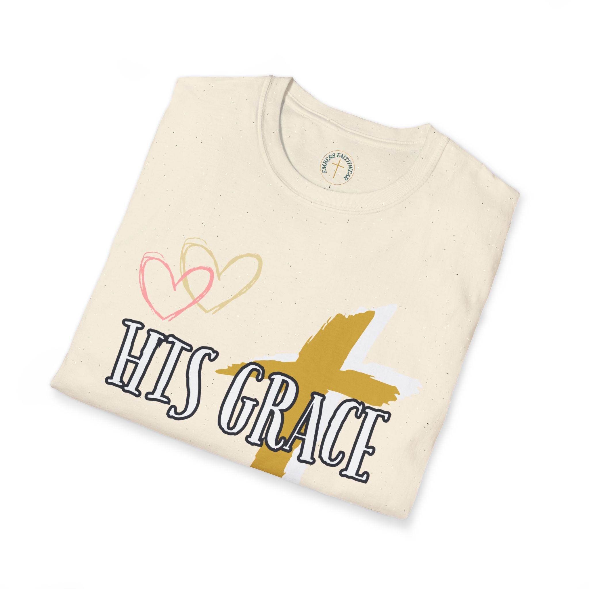 His grace is love. T-Shirt