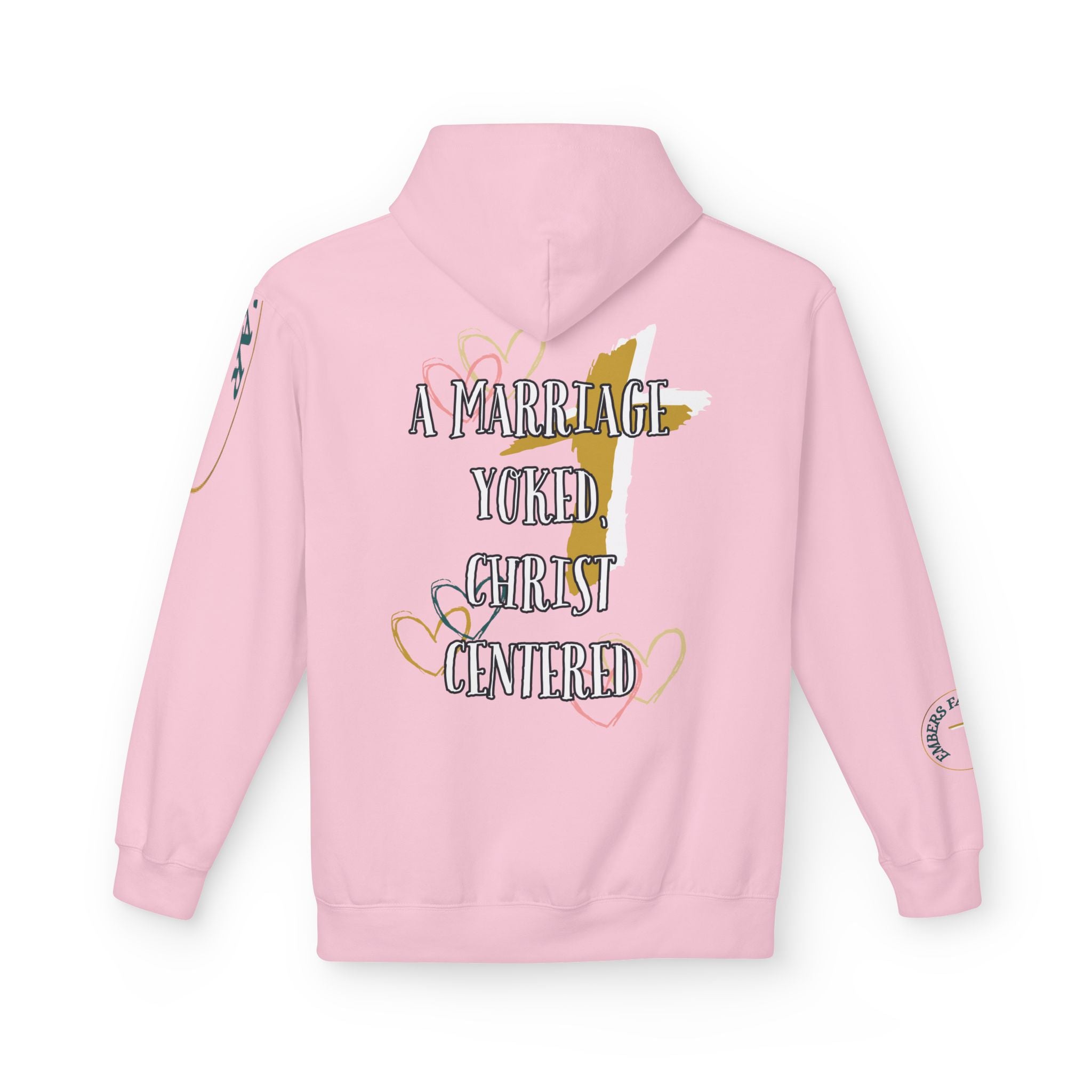 A Marriage yoked, Christ centered - Hoodie