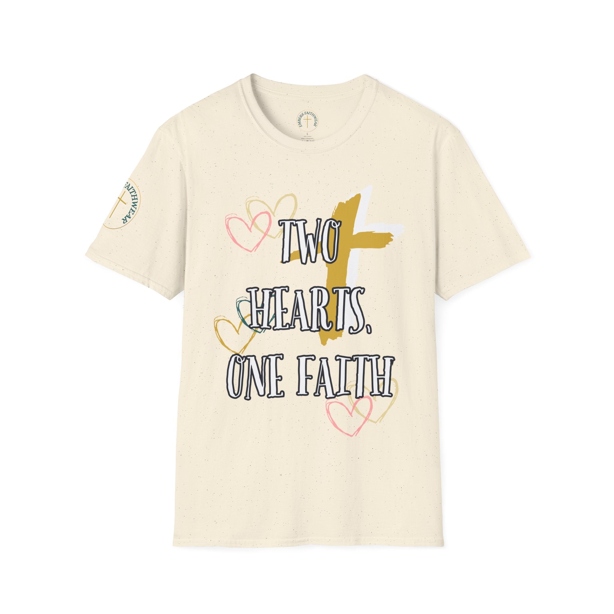 Two hearts one faith. T-Shirt