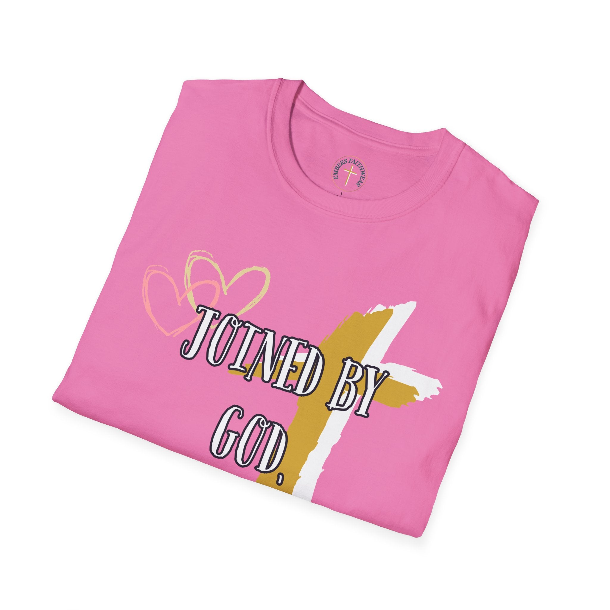 Joined by God, Standing in faith. T-Shirt