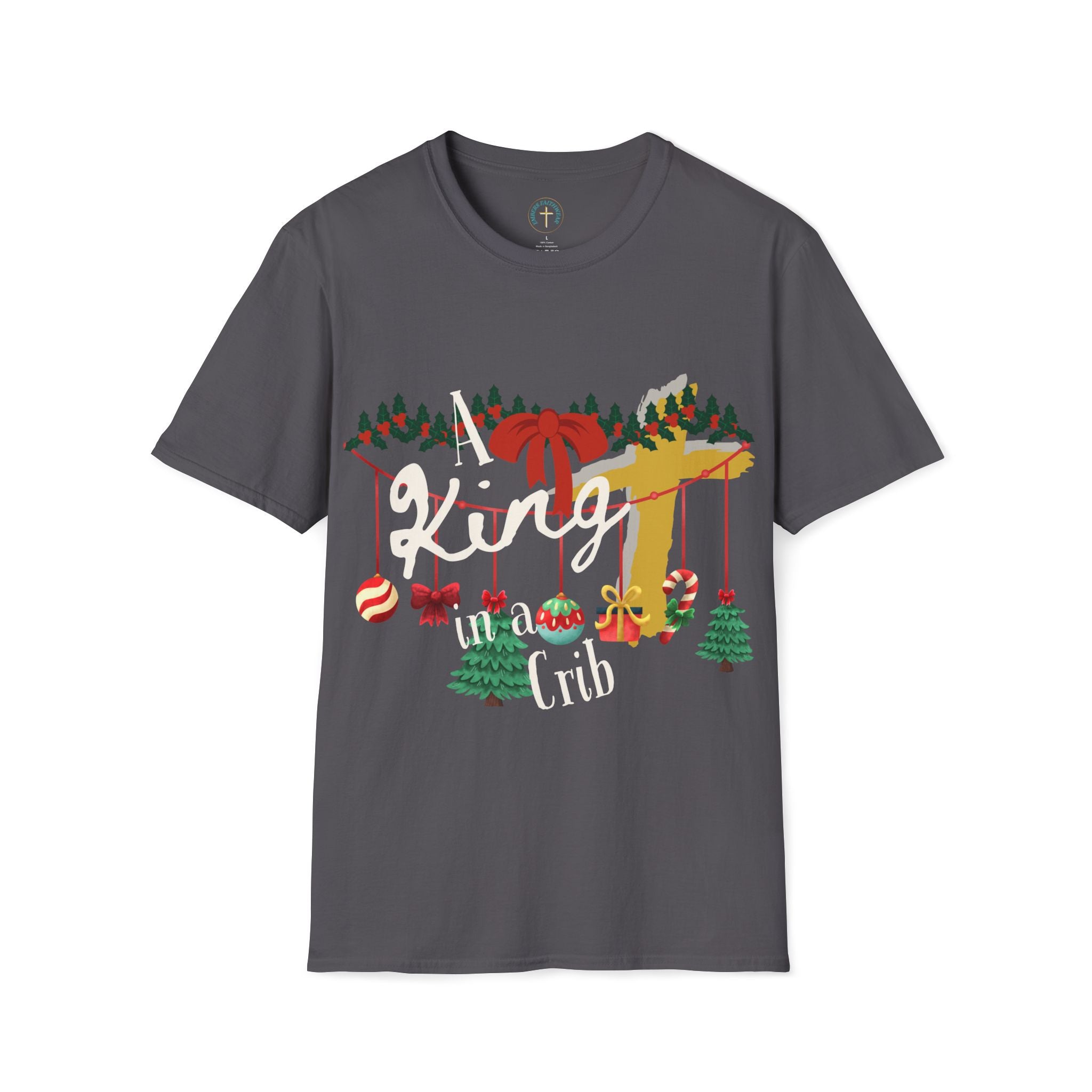 A King in a crib v6. T-Shirt