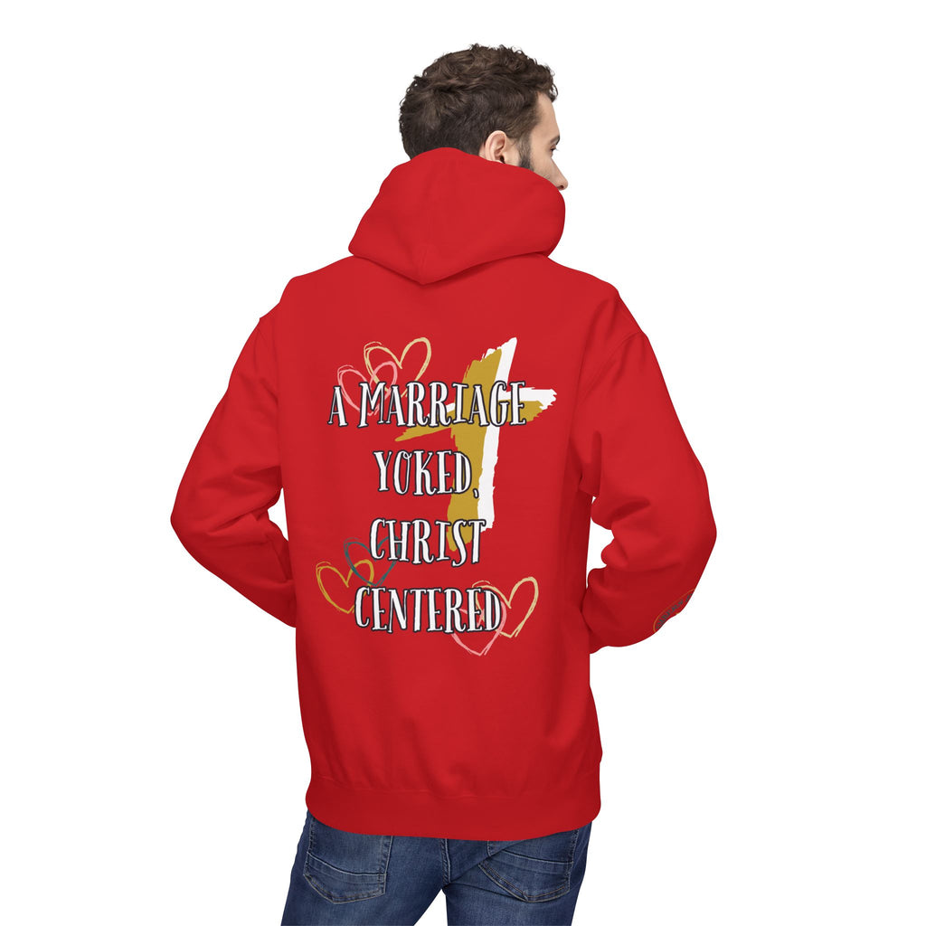 A Marriage yoked, Christ centered - Hoodie