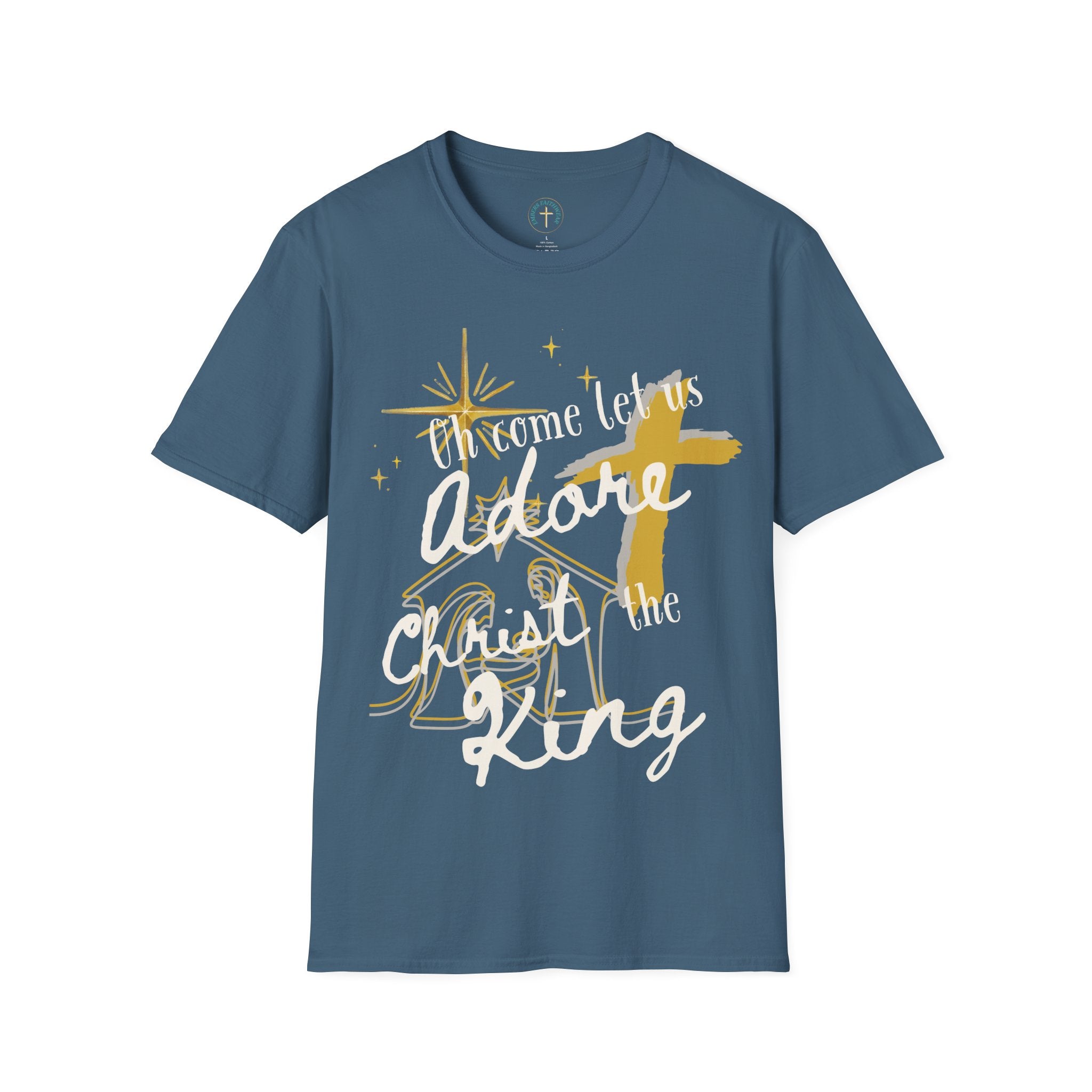 Adore Christ the king v4. T-Shirt