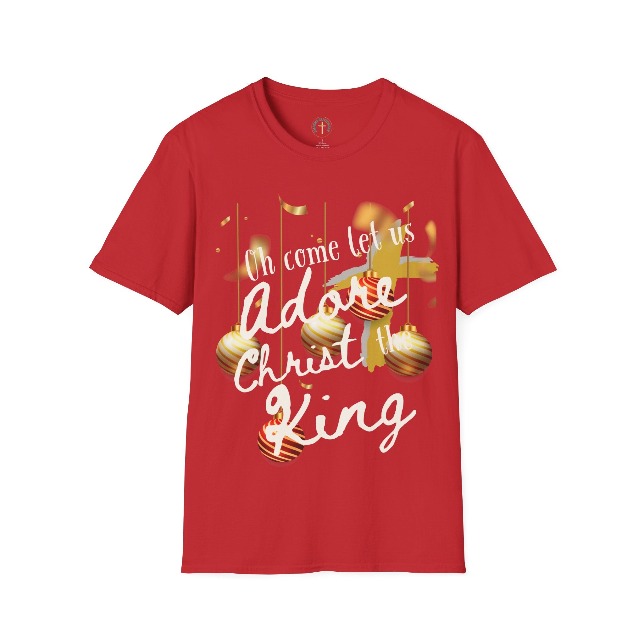 Adore Christ the king v5. T-Shirt