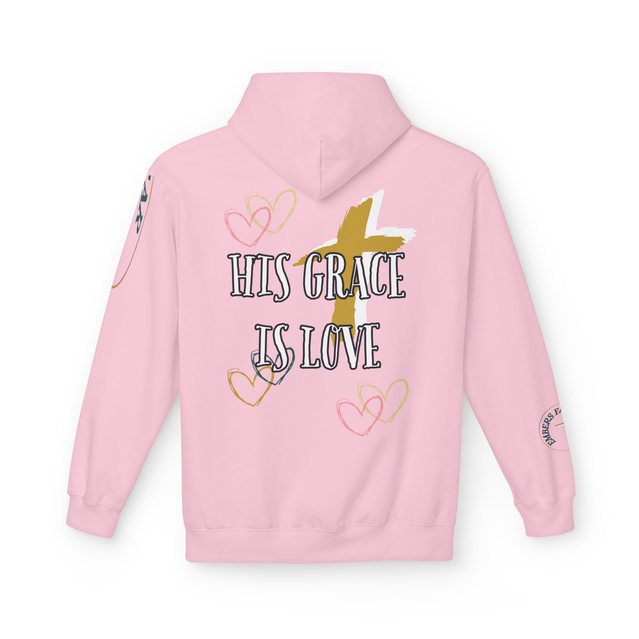 His grace is love. - Hoodie