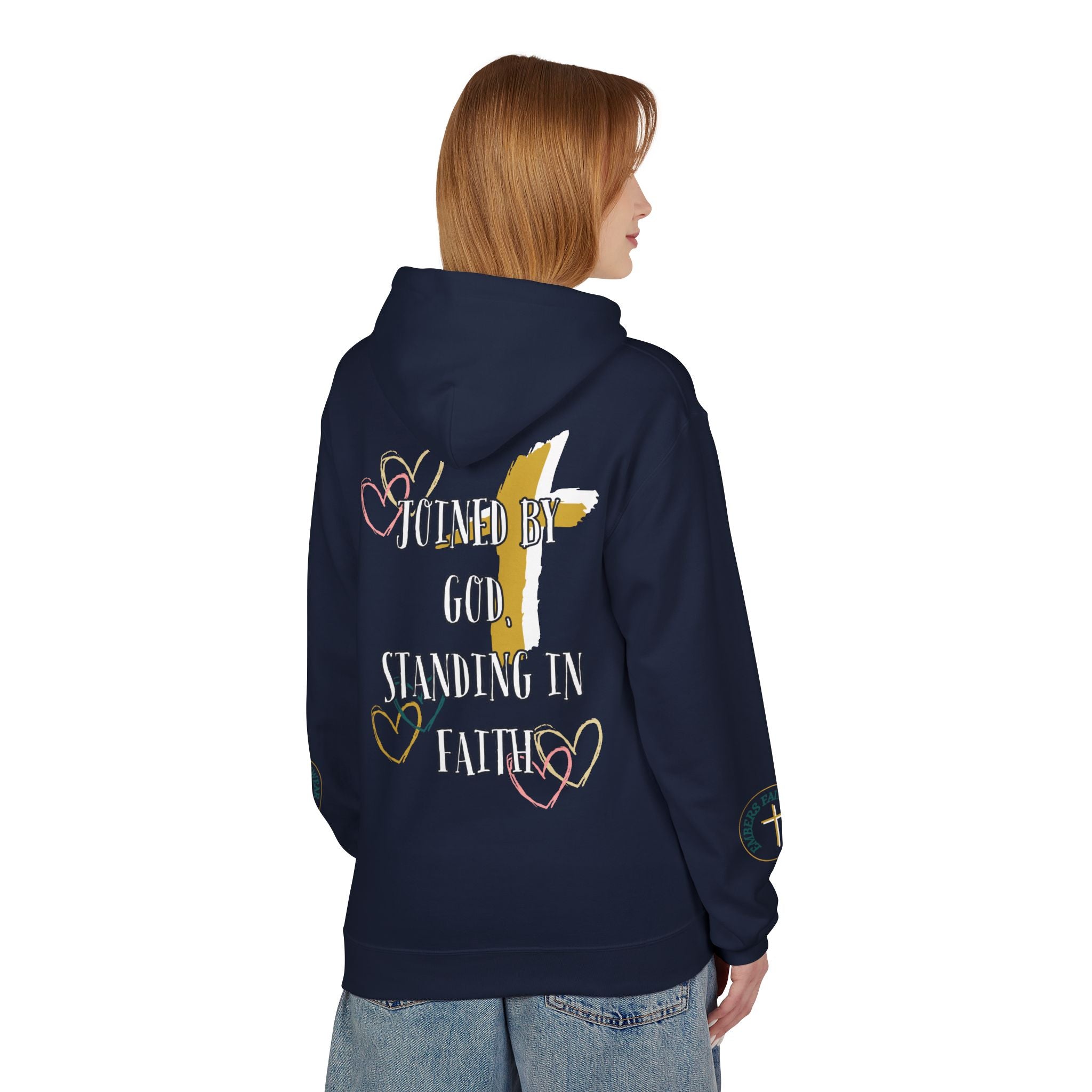 Joined by God, Standing in Faith. - Hoodie