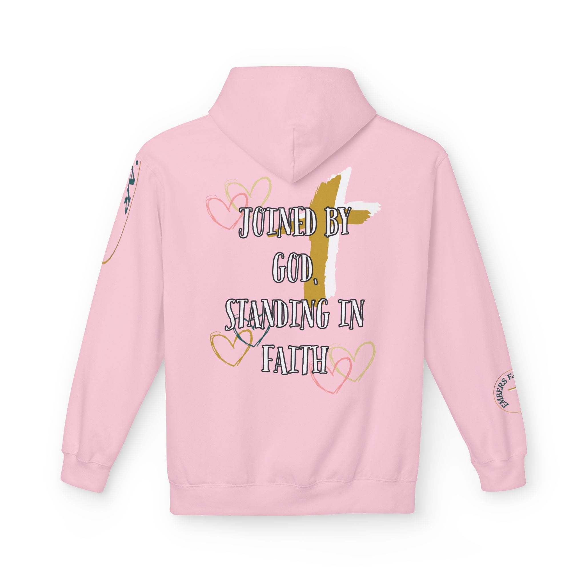 Joined by God, Standing in Faith. - Hoodie